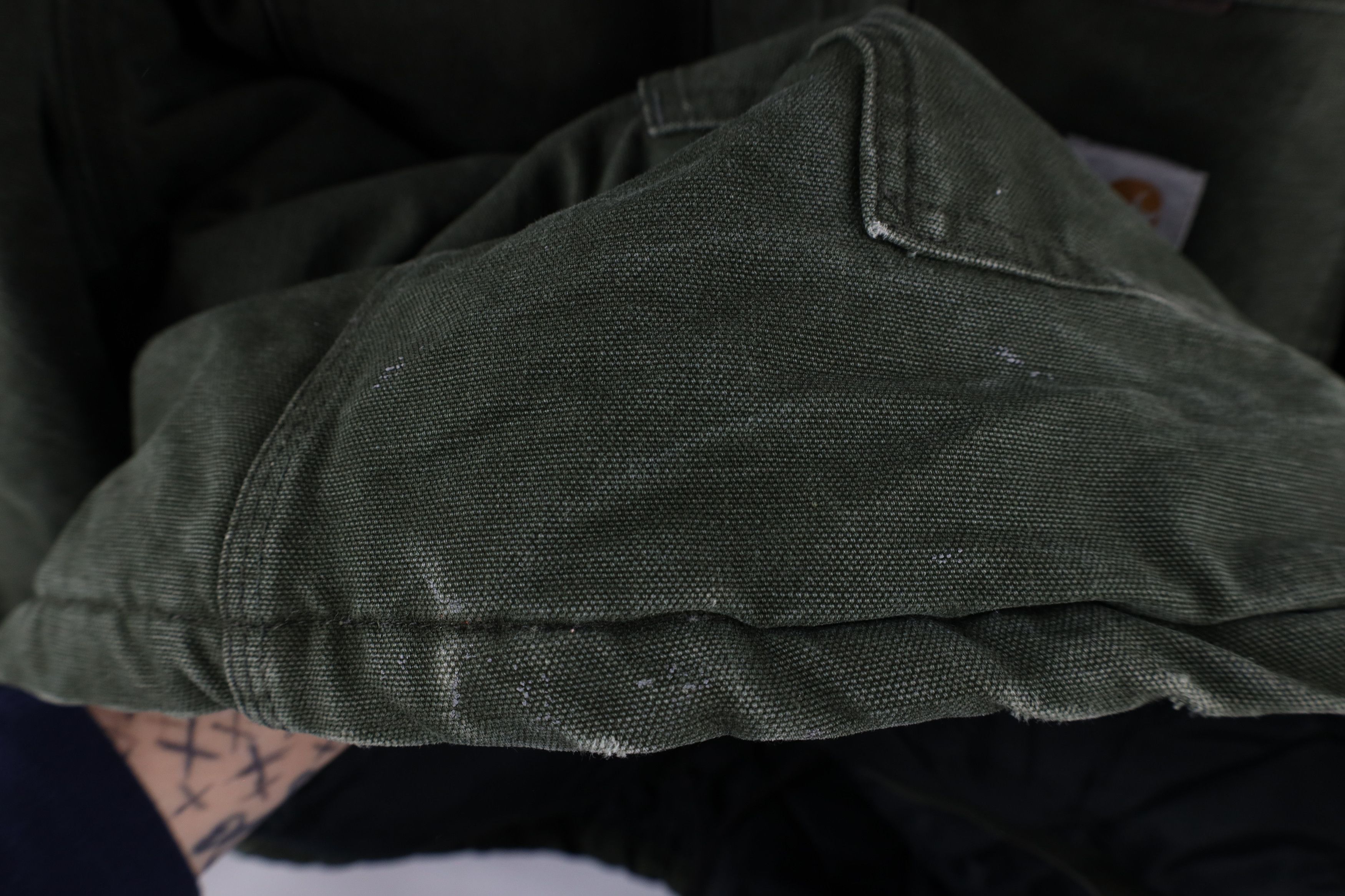 Carhartt Vintage 90s Carhartt Quilted Canvas Chore Barn Jacket Green Size US XXL / EU 58 / 5 - 7 Thumbnail