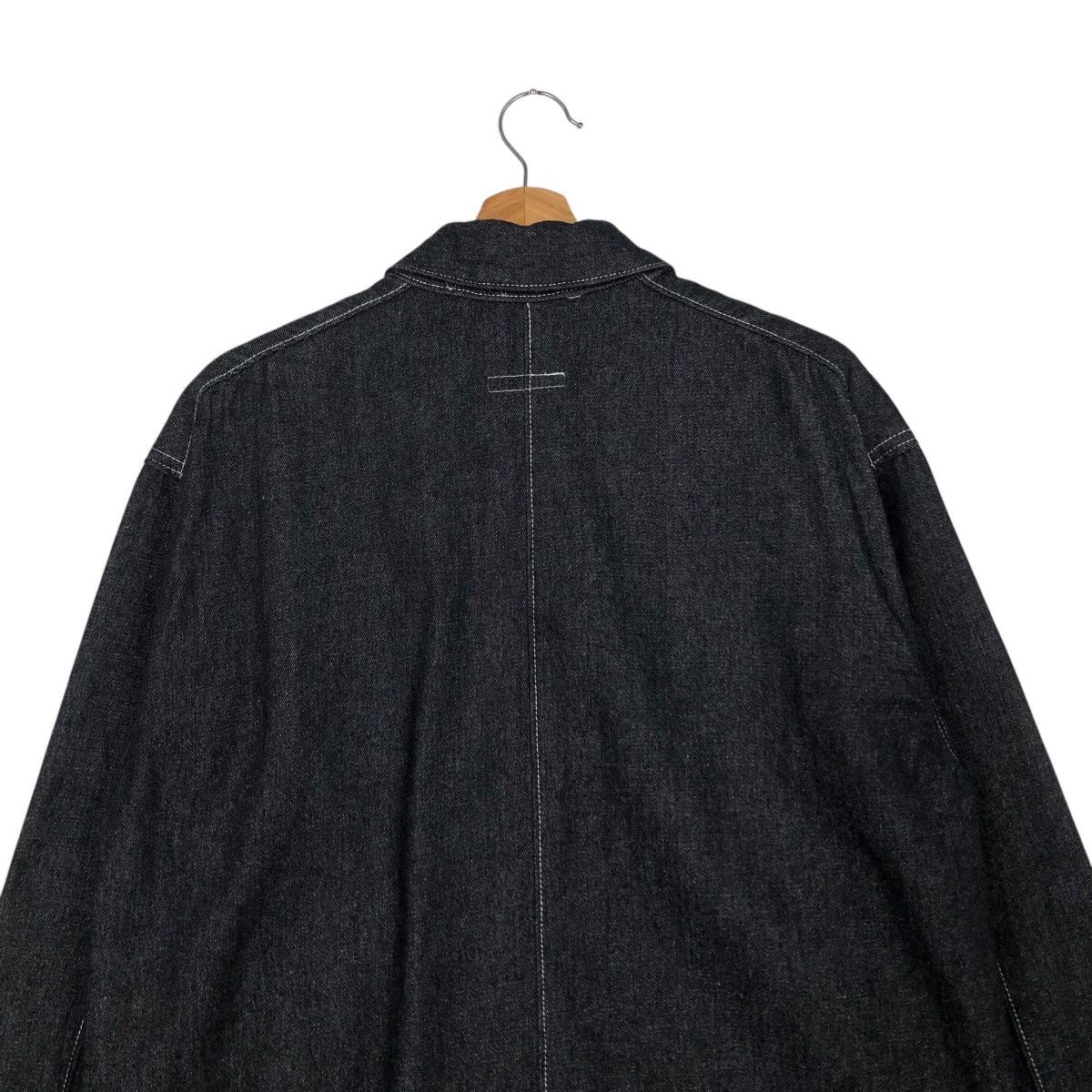 Japanese Brand 📌Vintage Denim Jacket Pou Dou Dou Trucker Issey Miyake Size US M / EU 48-50 / 2 - 10 Thumbnail