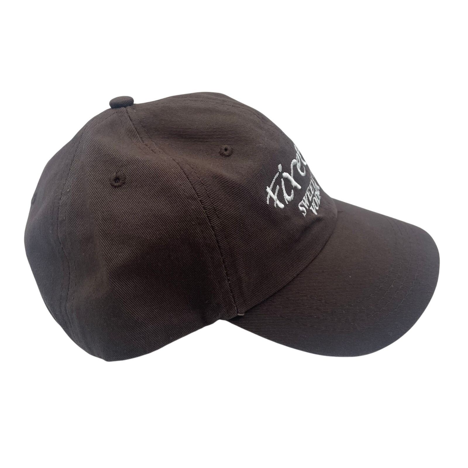 Other Firefly Sweet Tea Vodka Canvas Baseball Hat Cap Brown Unisex Size ONE SIZE - 3 Thumbnail