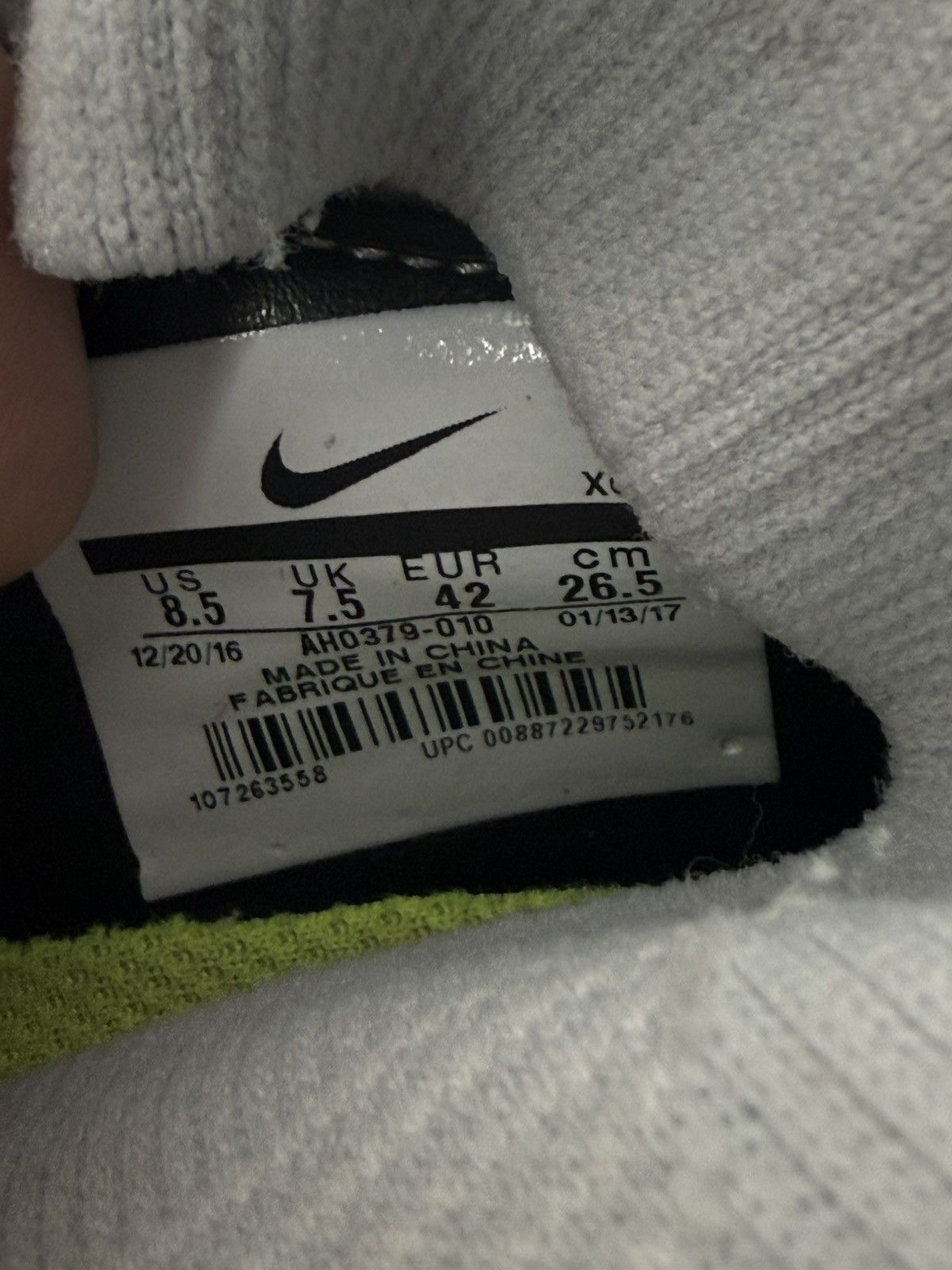 Nike Nike Mercurial Victory 6 CR7 FG Gold US8.5 UK7.5 EUR42 Size US 8.5 / EU 41-42 - 16 Thumbnail
