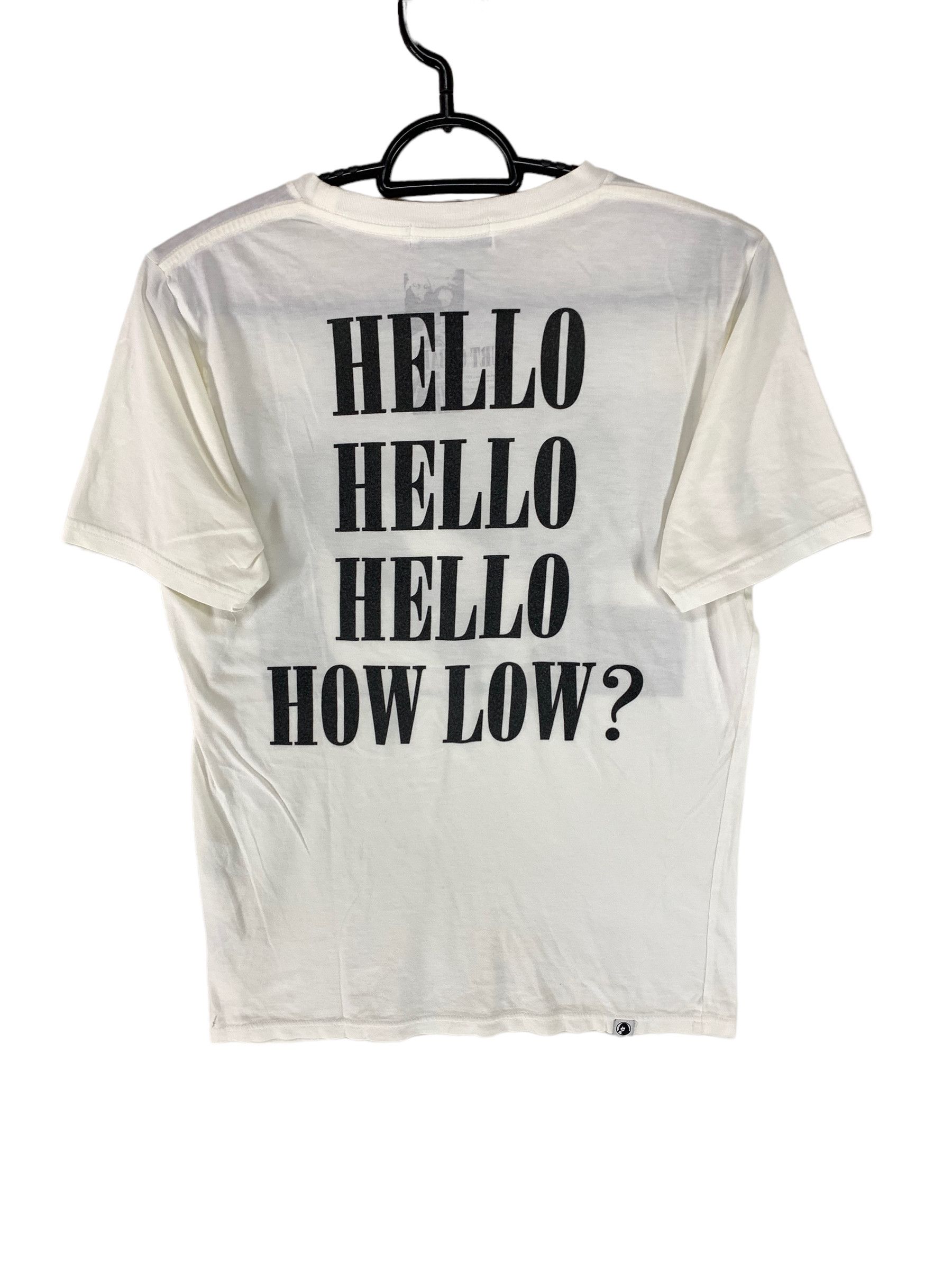 Hysteric Glamour × Japanese Brand Hysteric glamour Kurt cobain hello how low tee Size US S / EU 44-46 / 1 - 2 Thumbnail