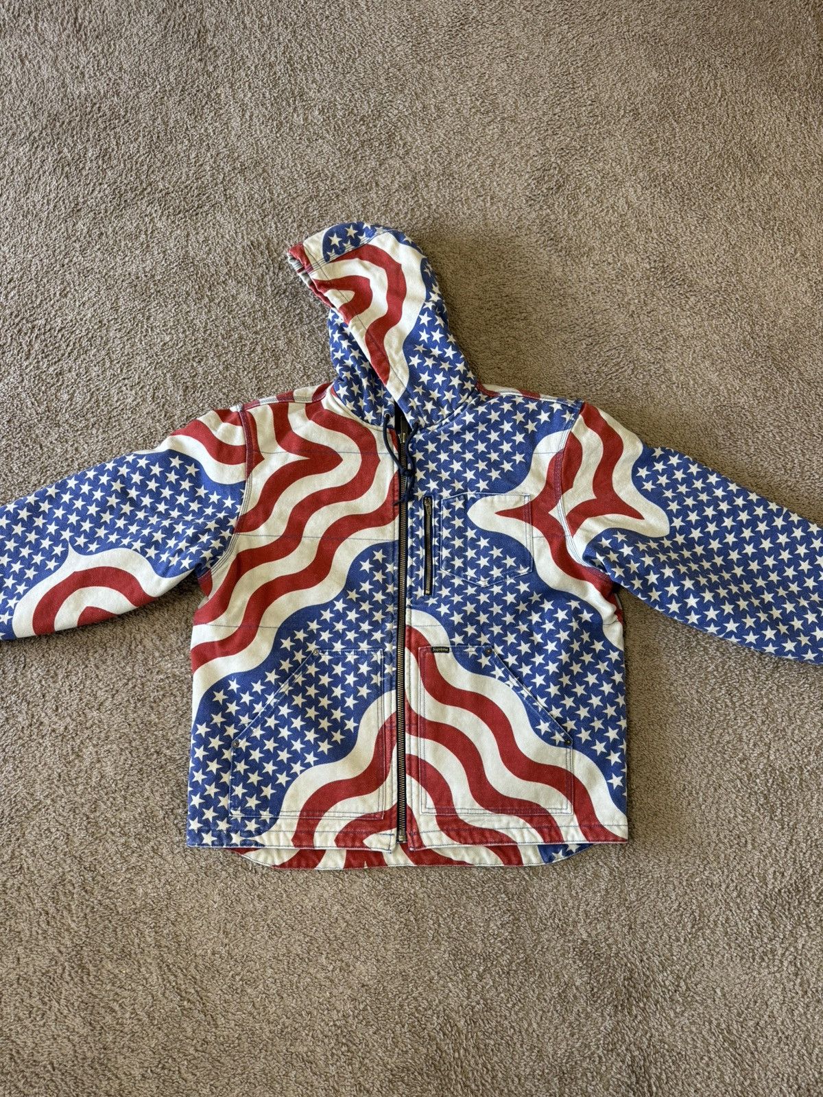 Supreme Supreme Flag Jacket Size US L / EU 52-54 / 3 - 3 Thumbnail