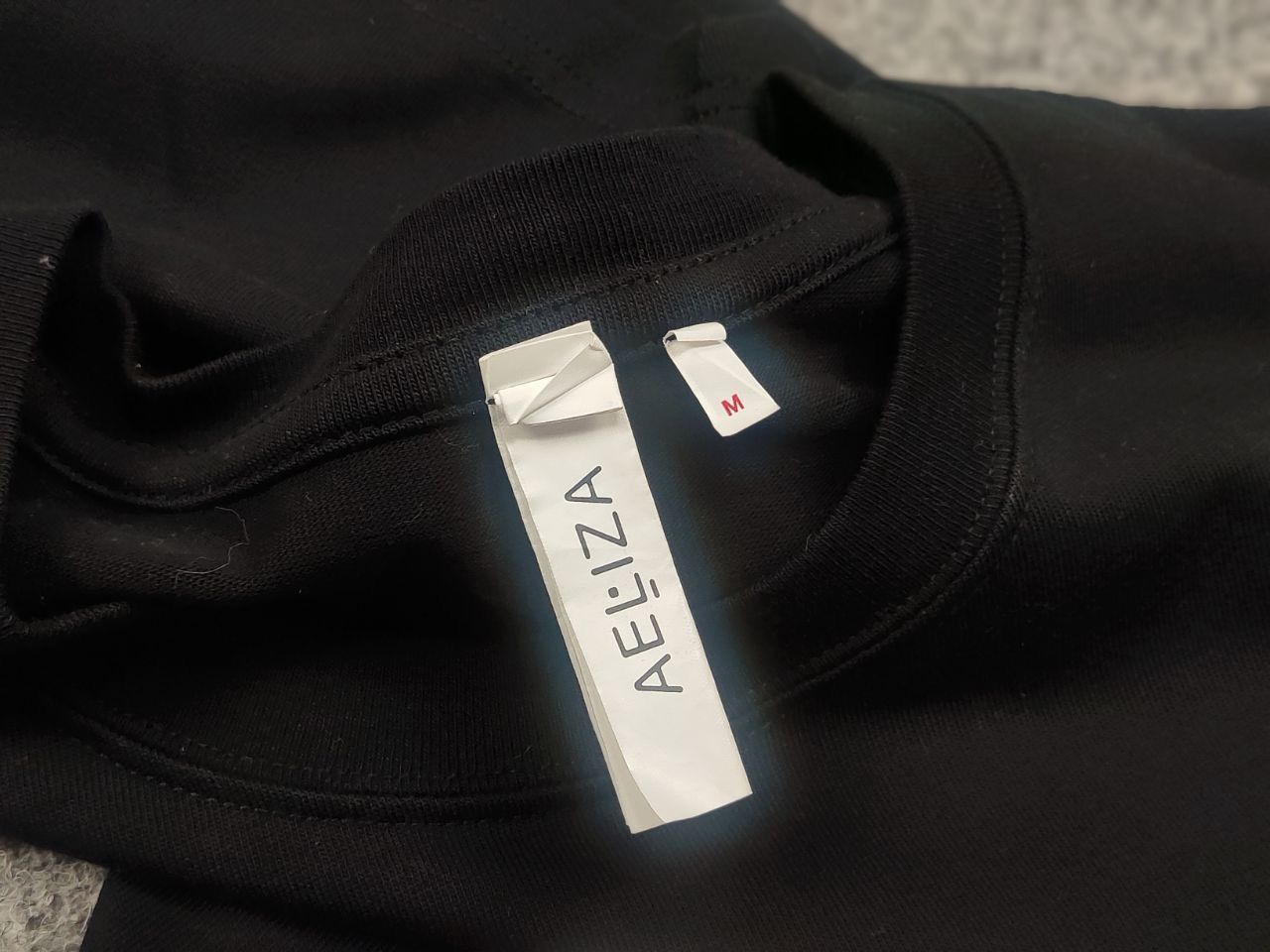 Other AELIZA studio Design unique Oversized Logo Black Shirt Size US M / EU 48-50 / 2 - 10 Thumbnail