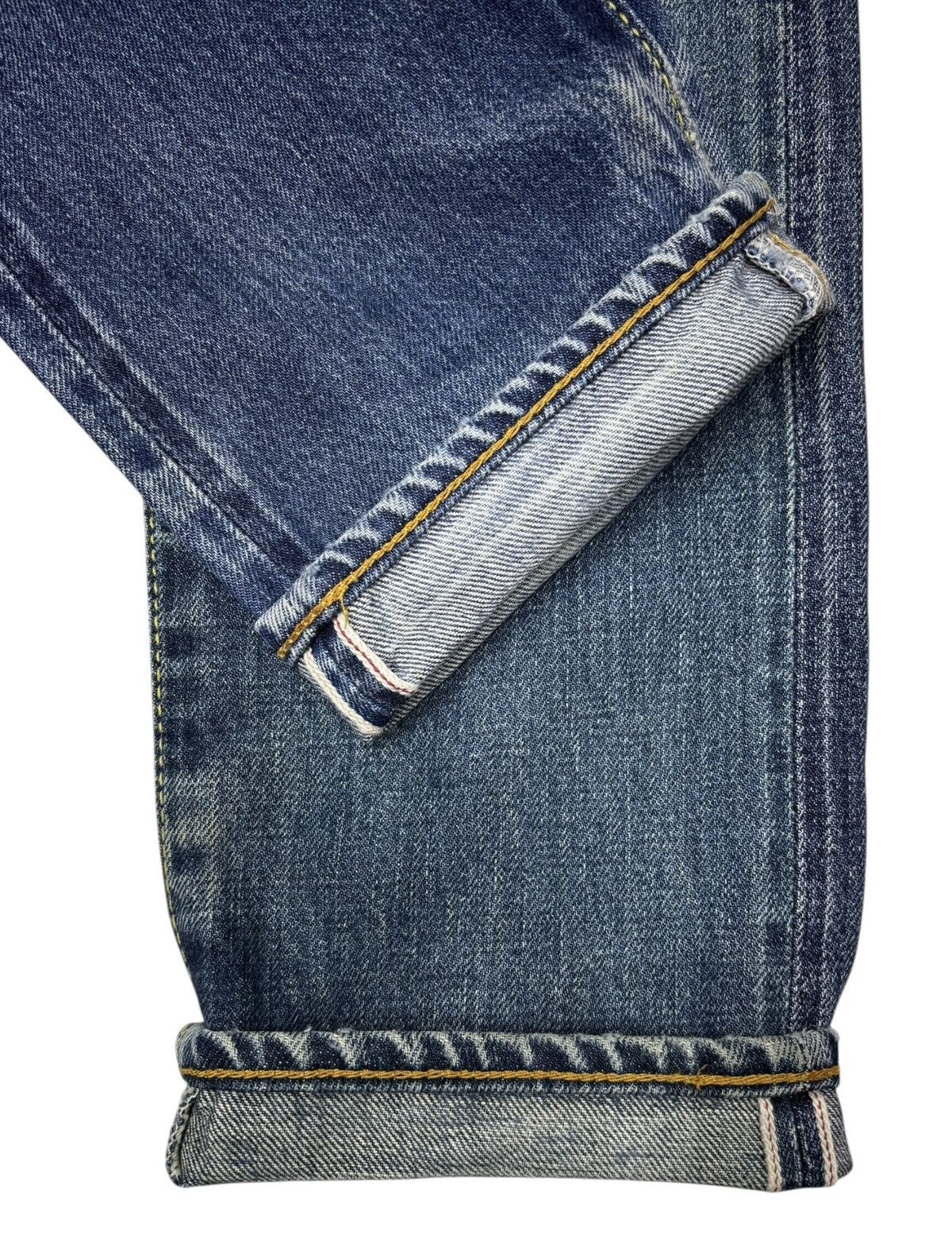 Studio D'Artisan STUDIO D'ARTISAN SELVEDGE DISTRESSED DENIM JEANS Size US 28 / EU 44 - 3 Thumbnail