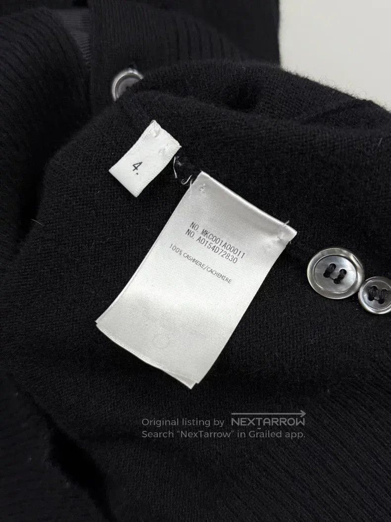 Thom Browne Thom Browne Classic four stripes wool knit cardigan Size US XL / EU 56 / 4 - 6 Thumbnail