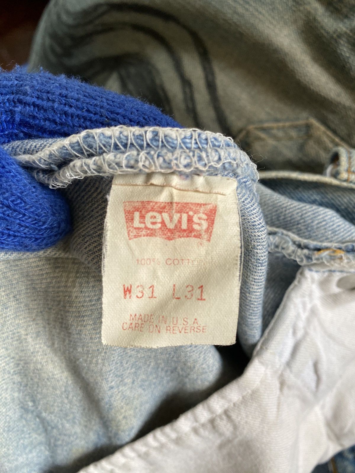 Levi's Vintage Levi’s 501 Top Button 524 Distressed Denim Size US 30 / EU 46 - 18 Thumbnail