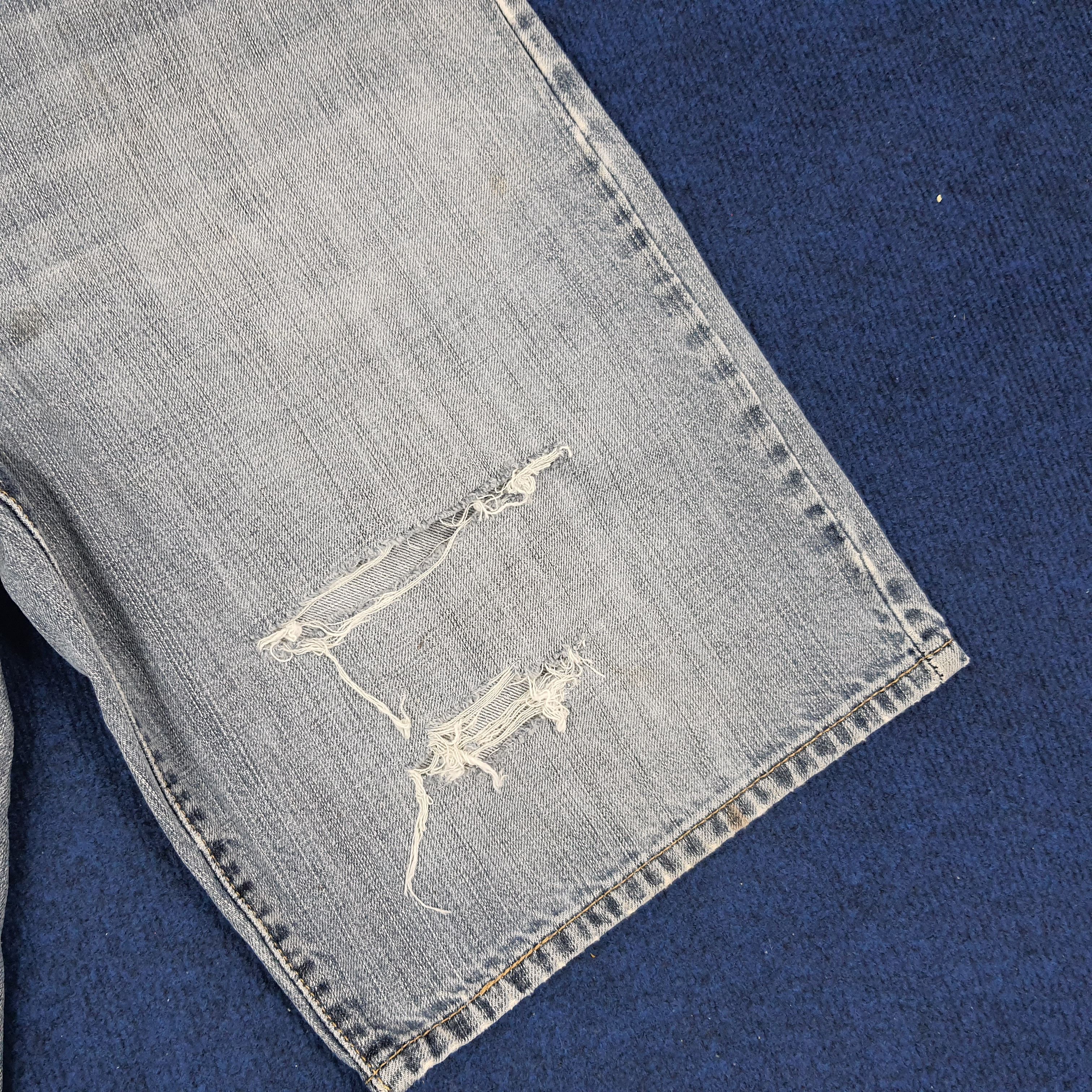 Levi's × Vintage Vintage Levi's 569 Loose Straight American Short Jeans Size US 34 / EU 50 - 3 Thumbnail