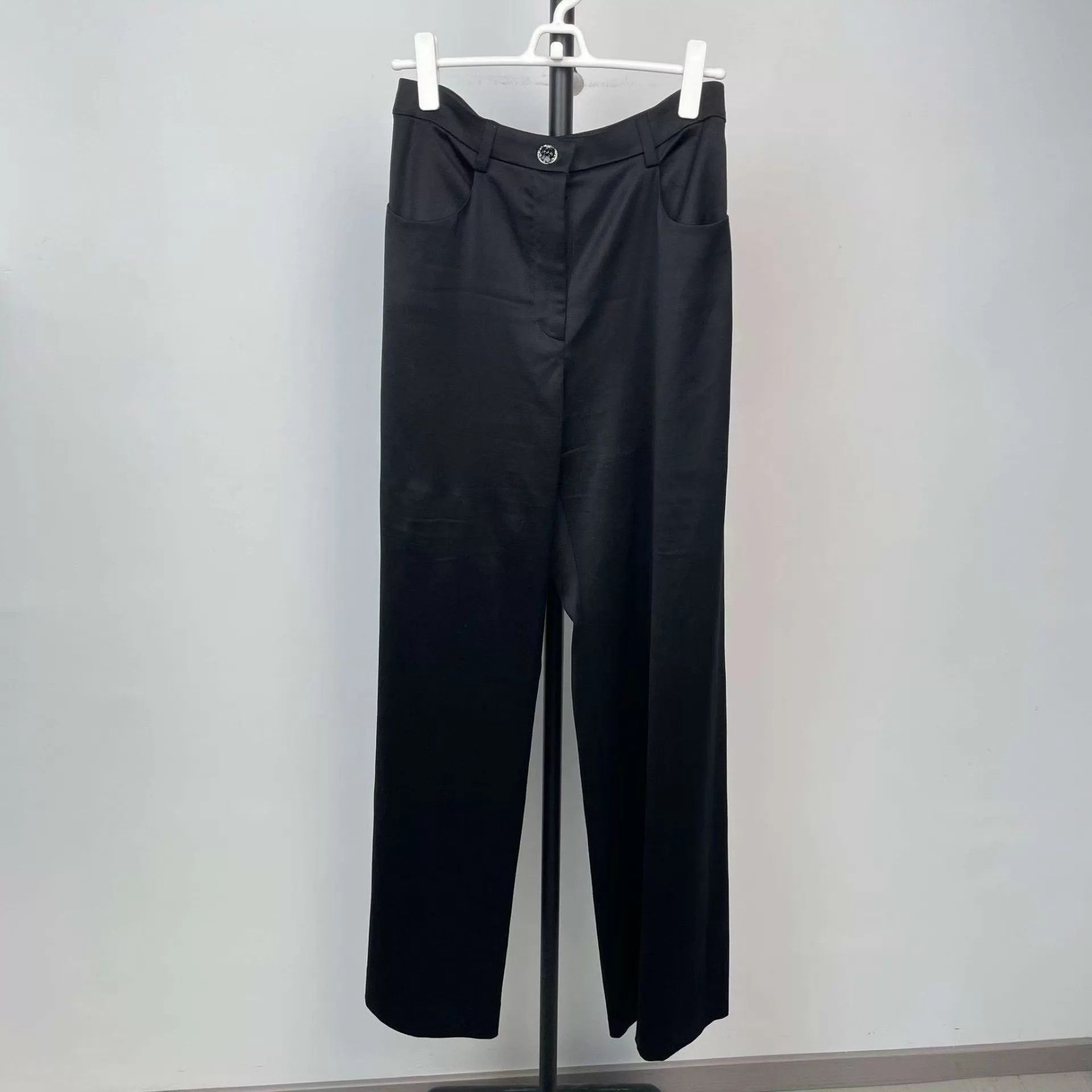 Chanel Chanel chinos black 38 Size 27" / US 4 / IT 40 - 1 Thumbnail