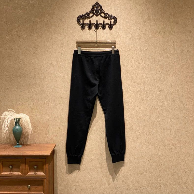 Louis Vuitton Louis Vuitton size s Black Old Flower Cashmere Pants Size US 28 / EU 44 - 2 Thumbnail