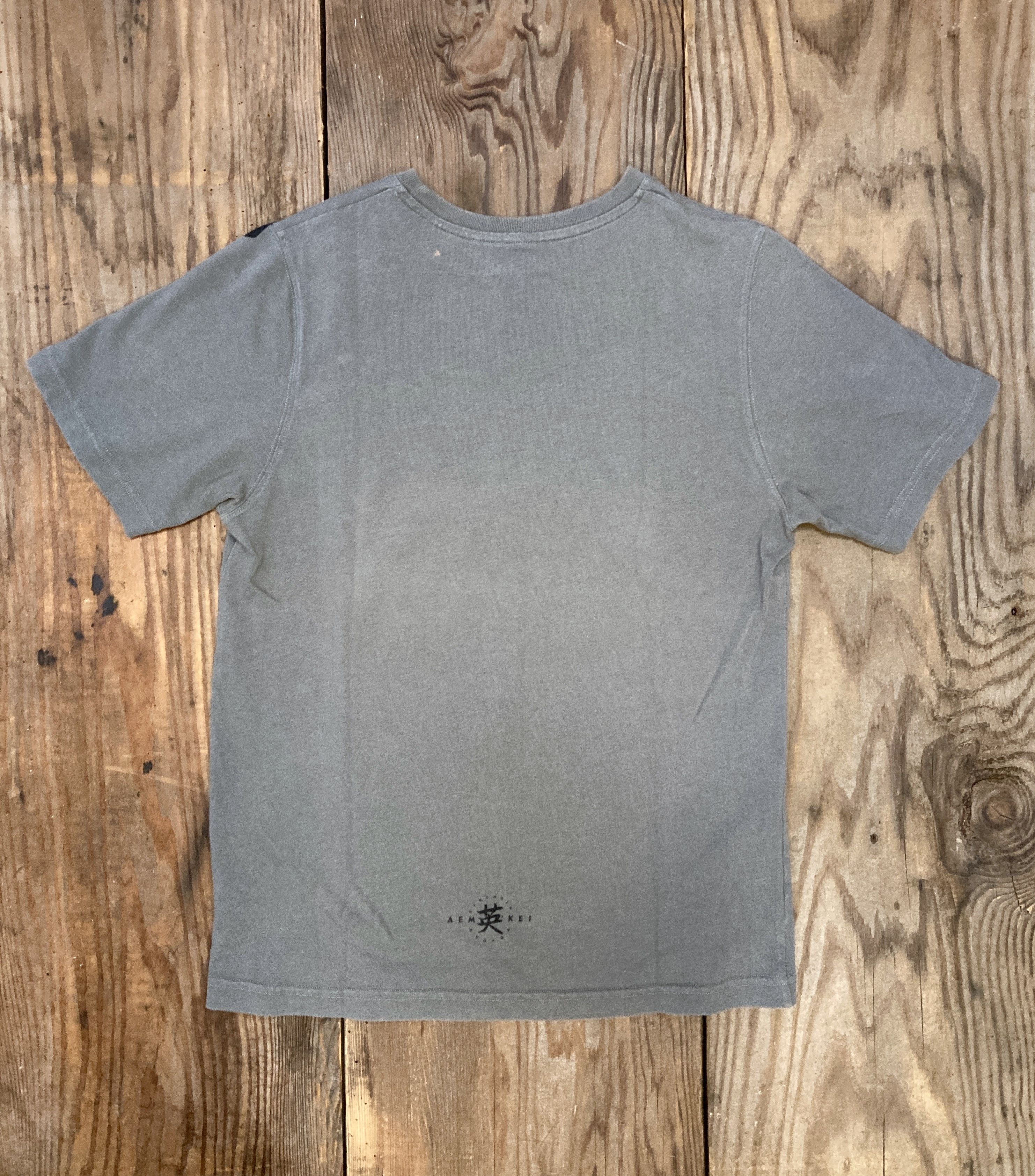 Aem'kei Vintage 1990s AEM'KEI Black Dragon T-Shirt Made In Portugal Size US S / EU 44-46 / 1 - 6 Thumbnail