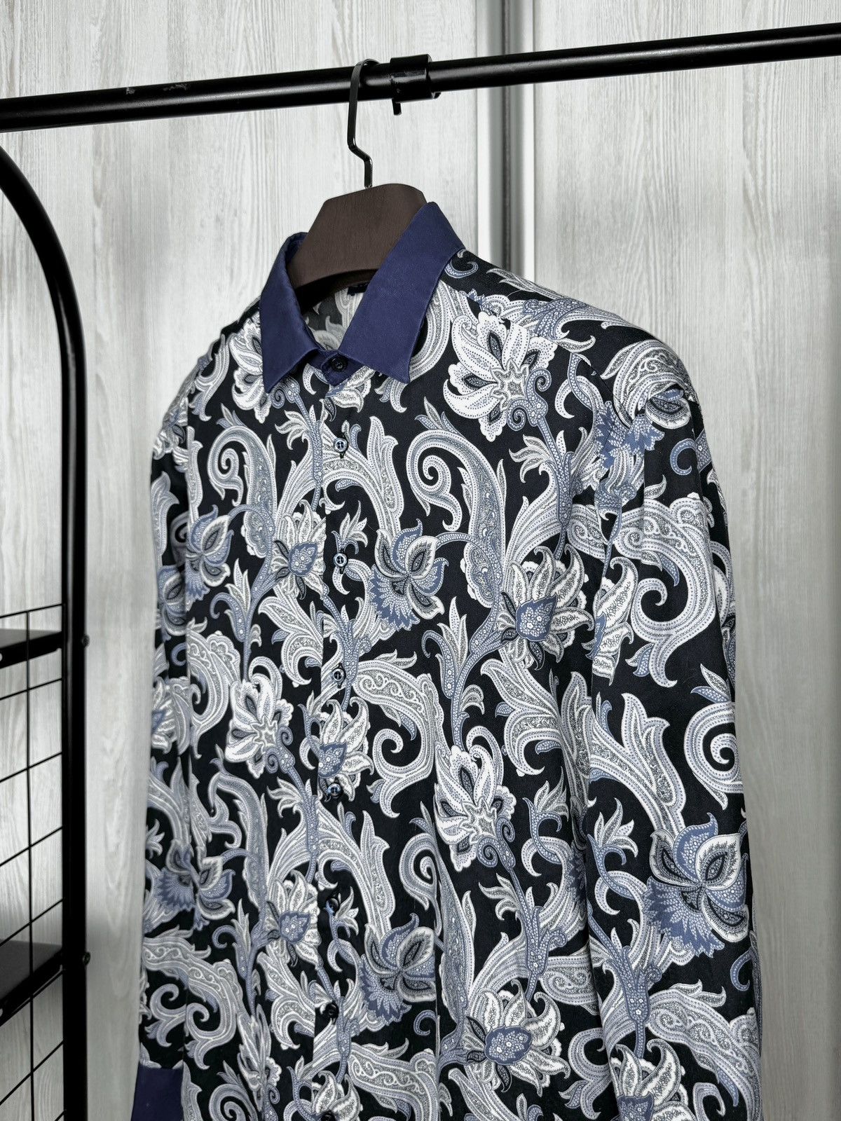 Etro ETRO paisley-print lightweight long sleeve shirt Size US L / EU 52-54 / 3 - 4 Thumbnail