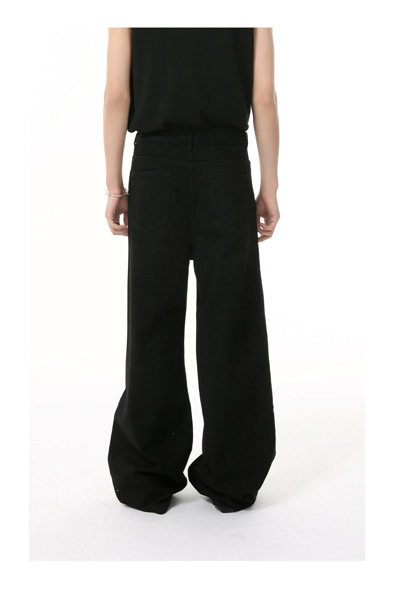 Japanese Brand Japanese retro high-street straight-leg casual jeans Size US 32 / EU 48 - 5 Thumbnail