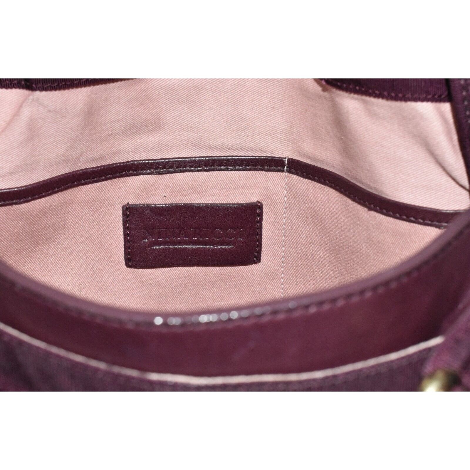 Nina Ricci NINA RICCI Python Texture Leather FoldOver Liane Satchel Bag Size ONE SIZE - 9 Thumbnail