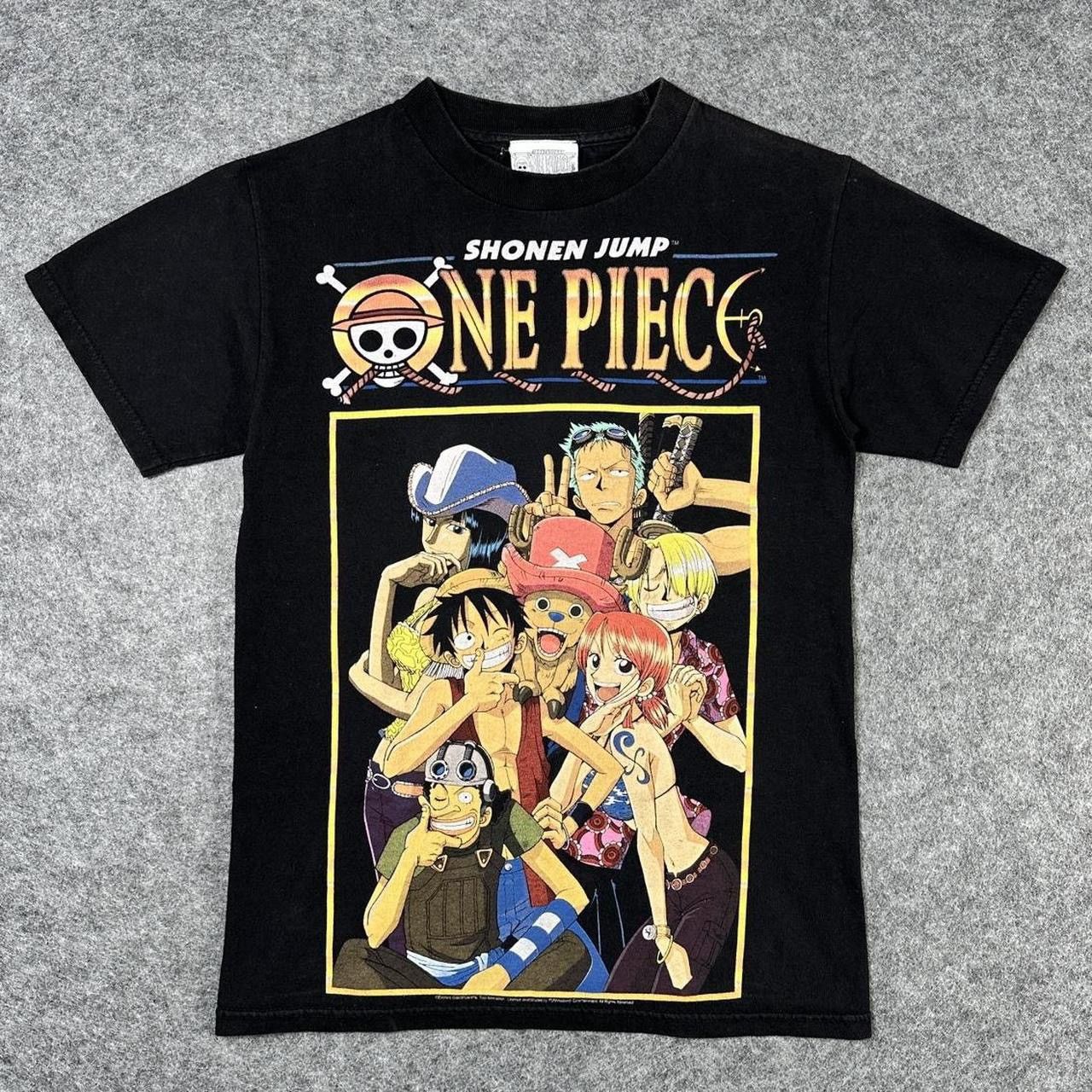 Vintage Vintage One Piece Anime Strawhats Skypiea Shonen Jump Tee Size US S / EU 44-46 / 1 - 1 Thumbnail