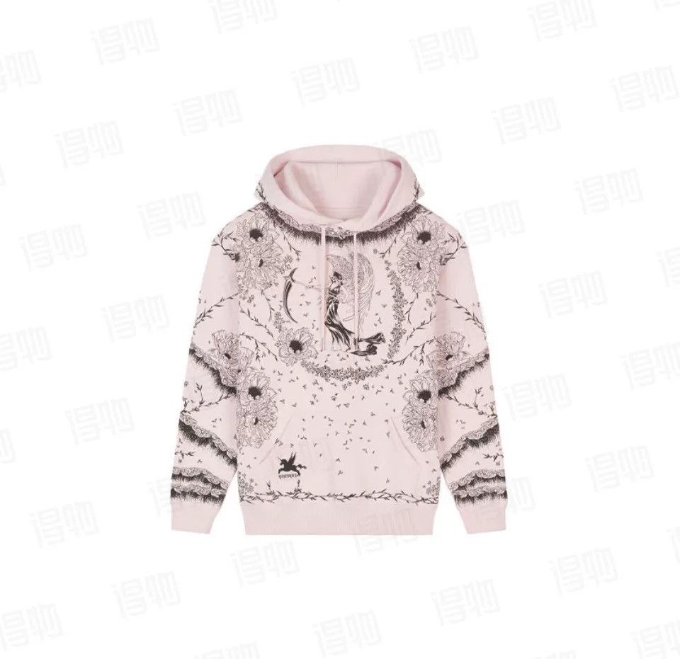 Givenchy givenchy gothic print hoodie in pink Size XS / US 0-2 / IT 36-38 - 1 Thumbnail