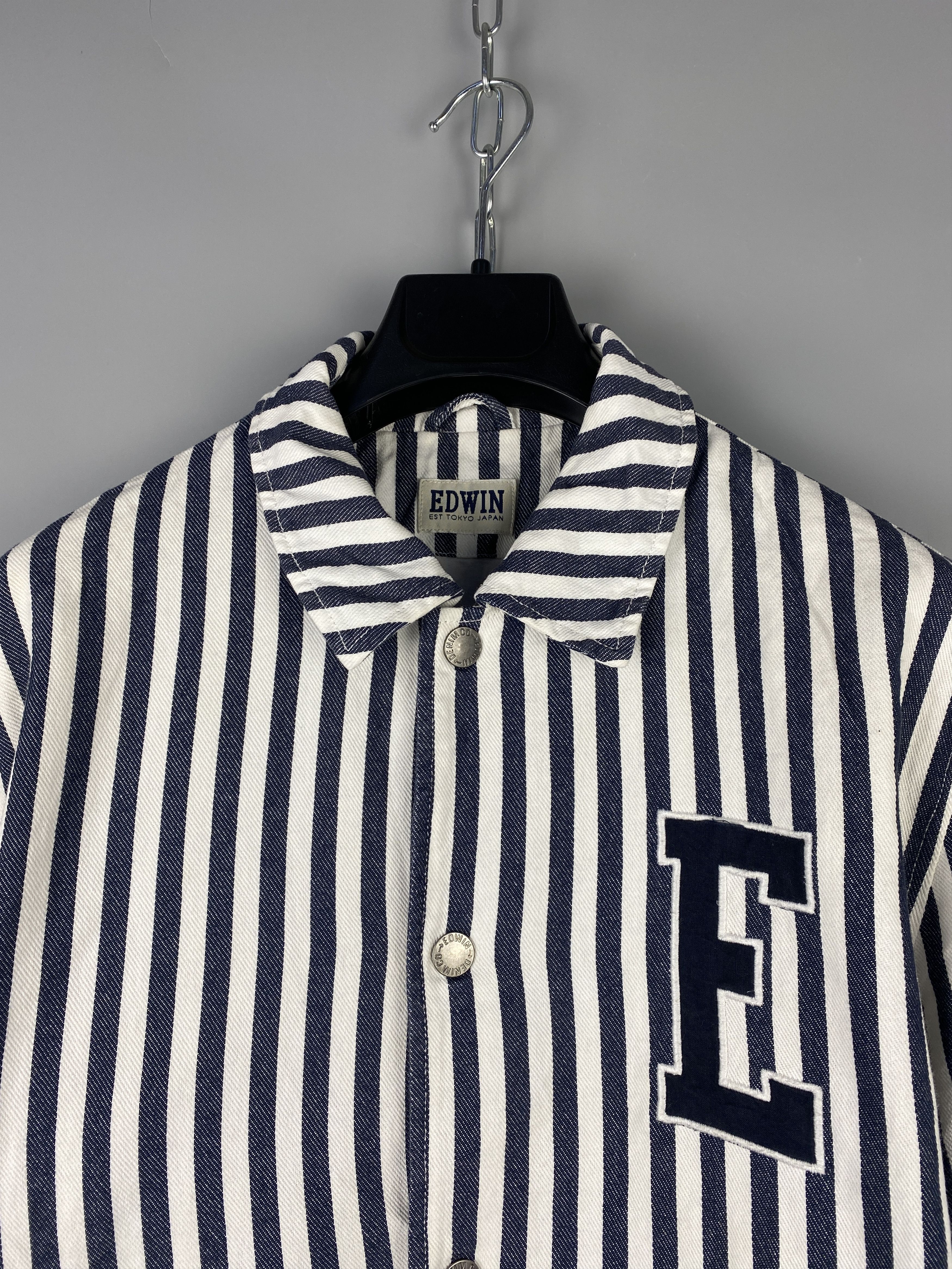 Edwin Edwin Japan Button Overshirt Bomber Jacket Size US L / EU 52-54 / 3 - 3 Thumbnail