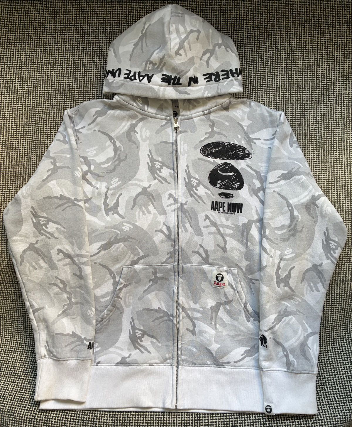 Aape Aape By Bathing Ape Zip-Up Hoodie Size US XL / EU 56 / 4 - 2 Thumbnail