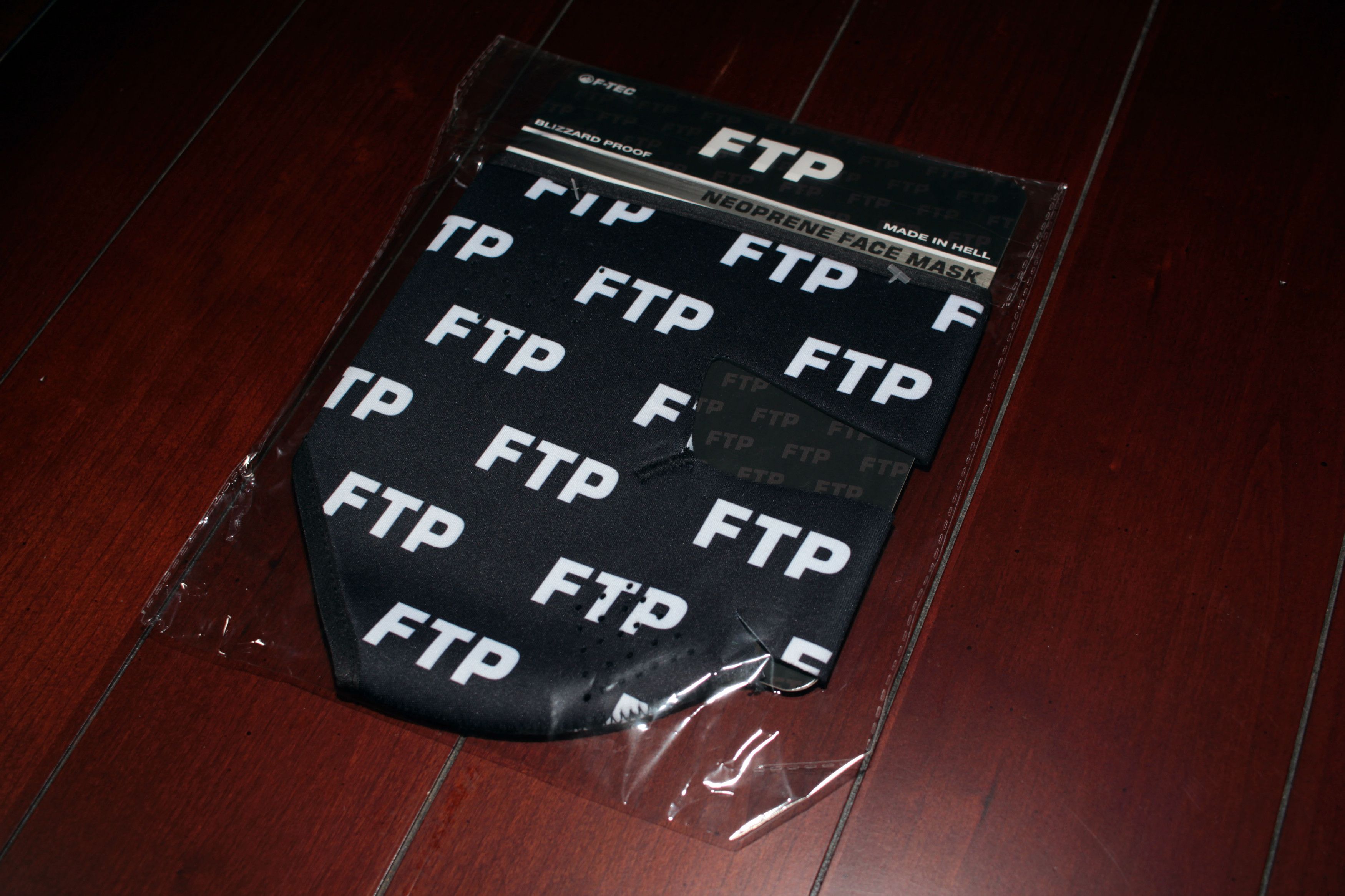 Fuck The Population FTP - All-Over Logo Neoprene Mask Size ONE SIZE - 1 Thumbnail