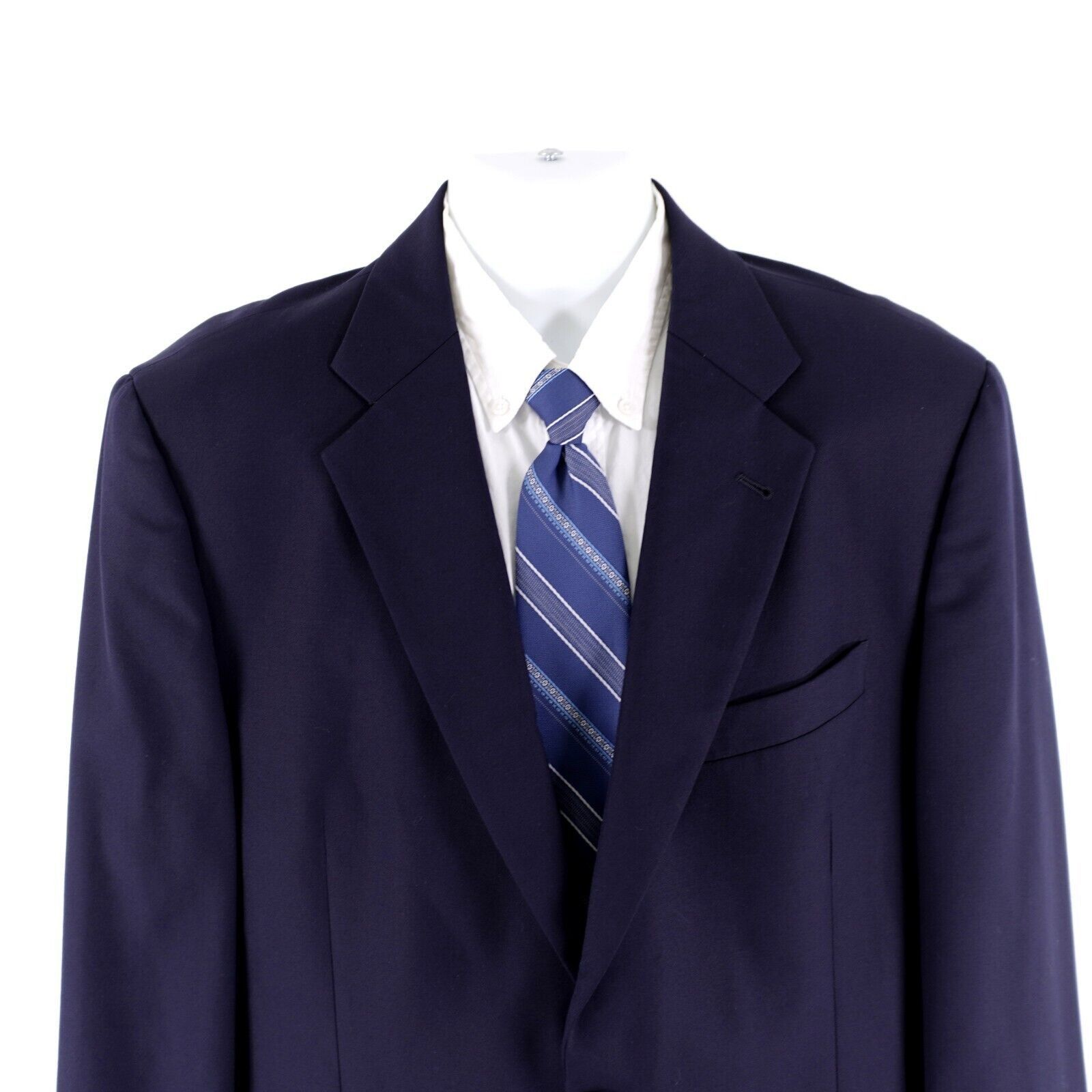 Joseph Abboud Joseph Abboud Blue Wool 2 Button Blazer 42L Or Slim 44L Size 42L - 1 Thumbnail