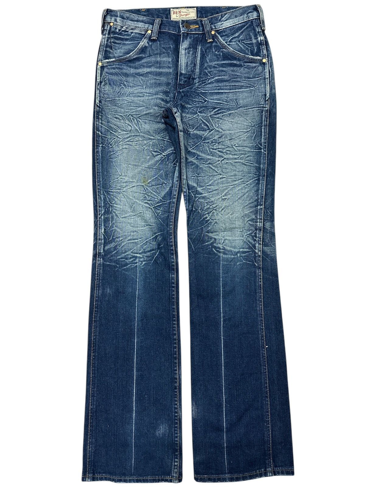 Vintage Vintage Wrangler Blue Bell Flare . Size US 30 / EU 46 - 1 Thumbnail