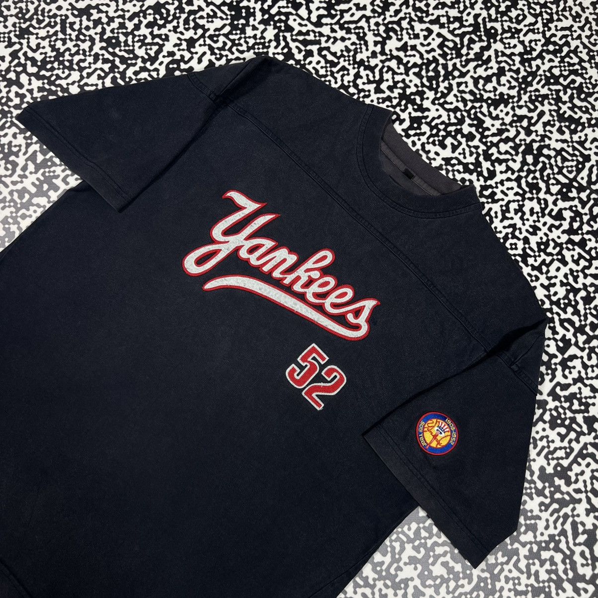New York Yankees Vintage Y2K New York Yankees 50th Year Faded Boxy T-shirt Size US M / EU 48-50 / 2 - 7 Thumbnail