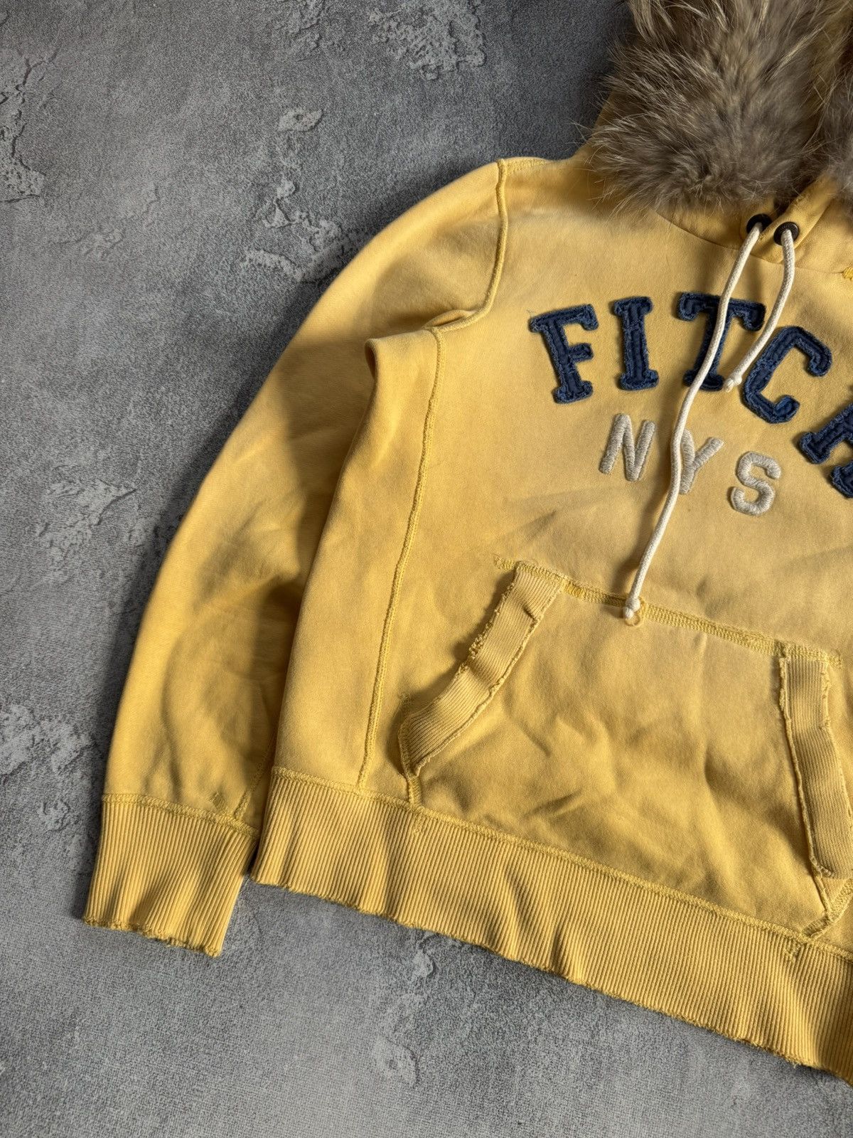 Abercrombie & Fitch Abercrombie & Fitch Y2K Fur Faux hoodie if six was nine LGB Size M / US 6-8 / IT 42-44 - 9 Thumbnail