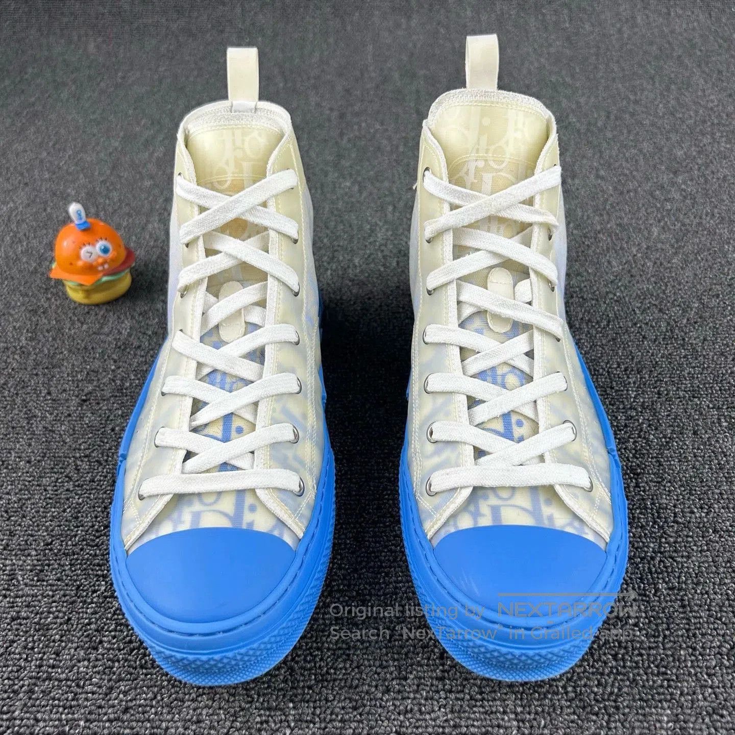 Dior Dior B23 Blue Gradient High Top Sneakers. Size US 8.5 / EU 41-42 - 2 Thumbnail