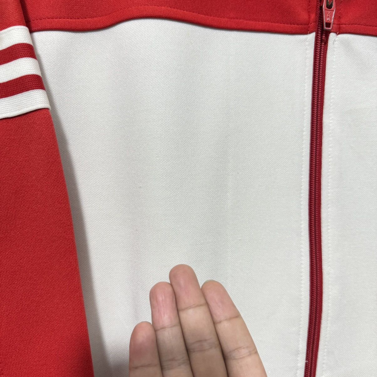 Vintage Vintage 80s 90s adidas germany two tone track top Size US M / EU 48-50 / 2 - 8 Thumbnail