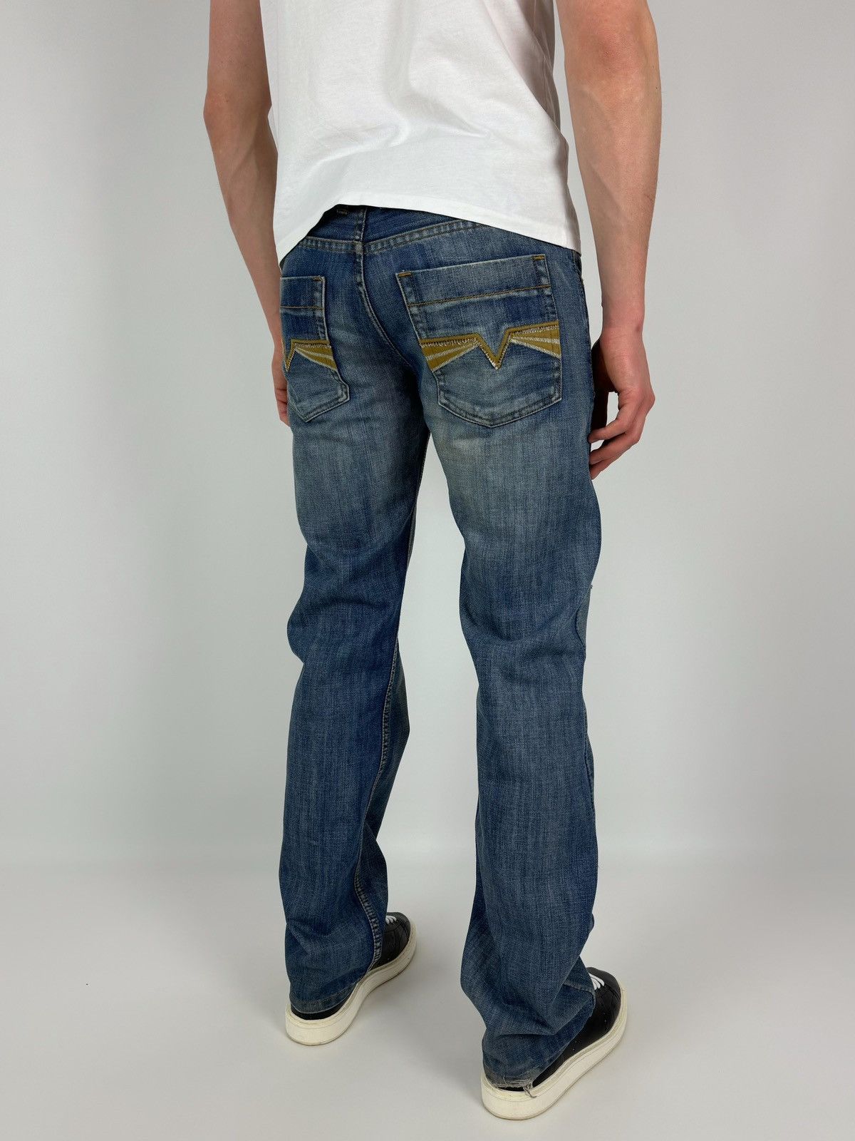 Diesel Y2K Vintage Diesel Cardiel Ripped Blue Jeans Made in Italy Size US 32 / EU 48 - 2 Thumbnail