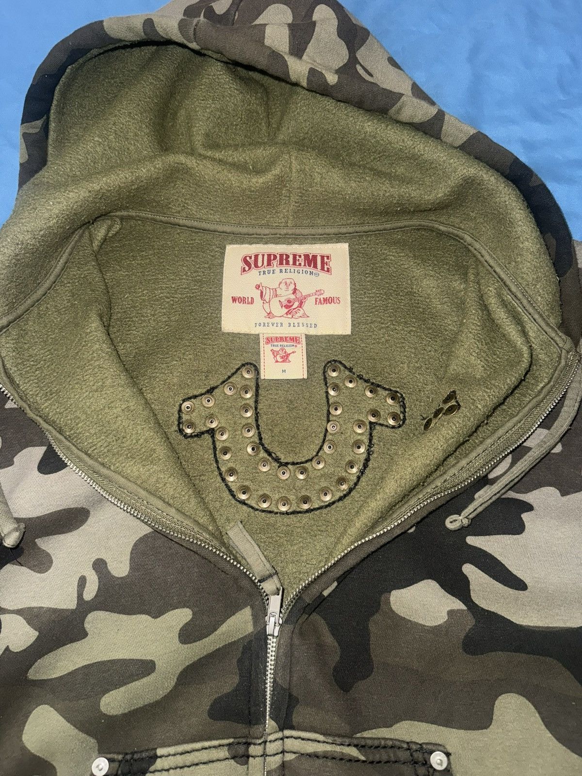 Supreme Supreme True Religion Camo Zip Up Size US M / EU 48-50 / 2 - 3 Thumbnail
