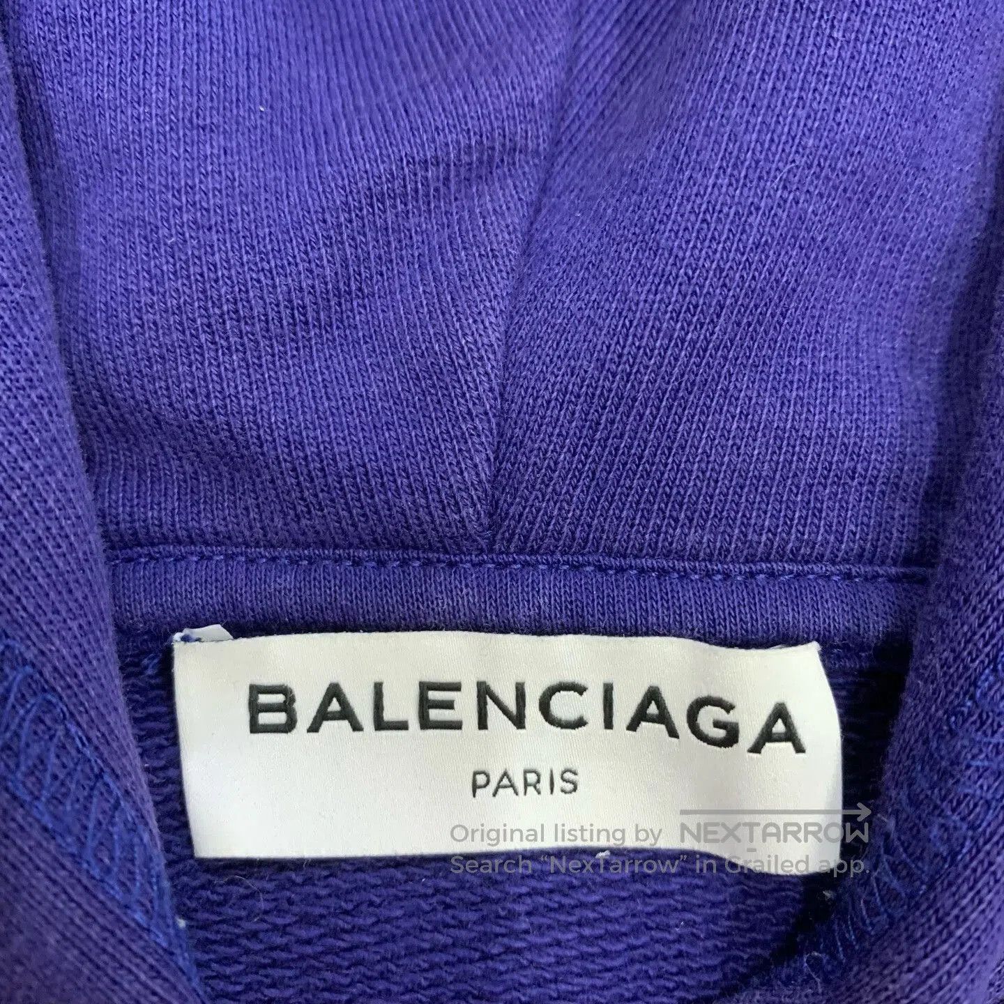 Balenciaga balenciaga purple hoodie sweatshirt in xs. Size US XS / EU 42 / 0 - 6 Thumbnail