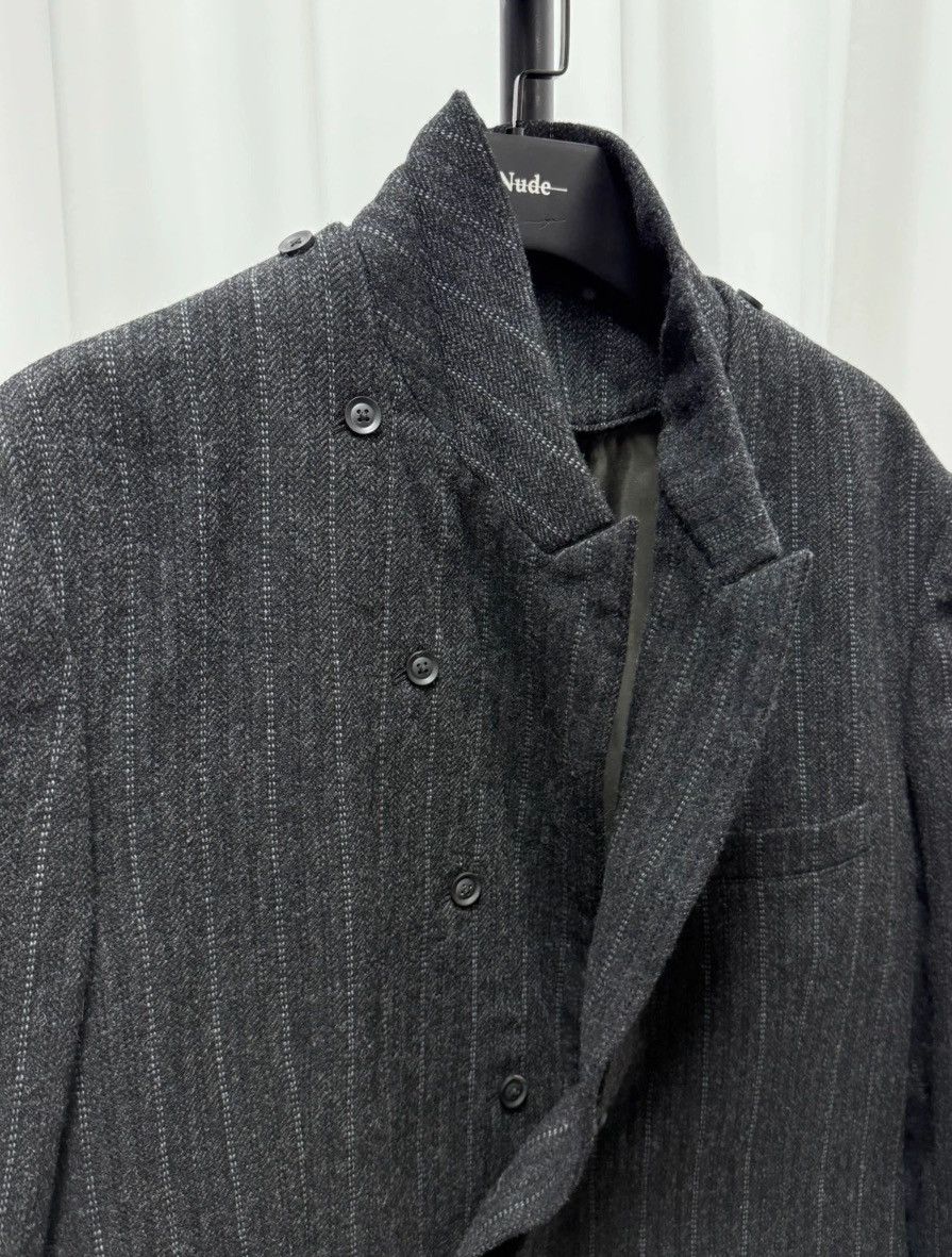 Yohji Yamamoto Yohji Yamamoto pour homme 24AW KIE portrait pr2412-Nextarrow Size US L / EU 52-54 / 3 - 5 Thumbnail