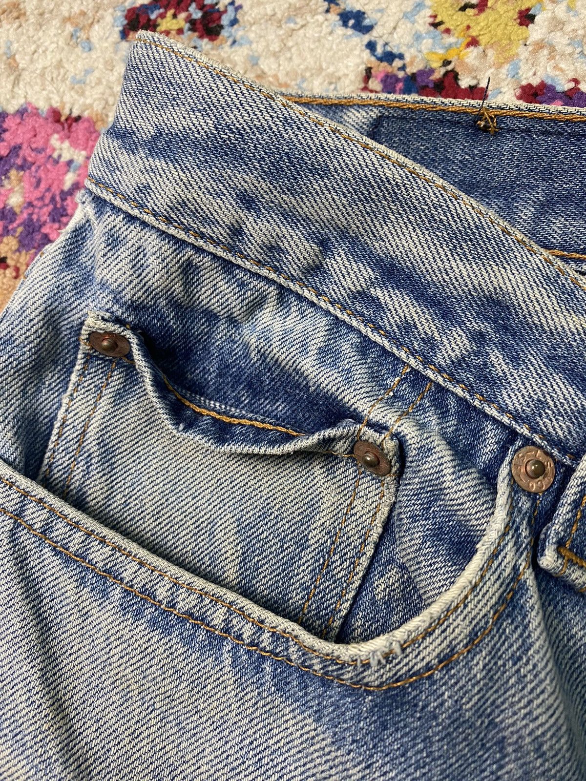 Levi's × Vintage 1994 Cut 501xx Levis Made in USA Button Fly Jeans W30 Size US 30 / EU 46 - 7 Thumbnail