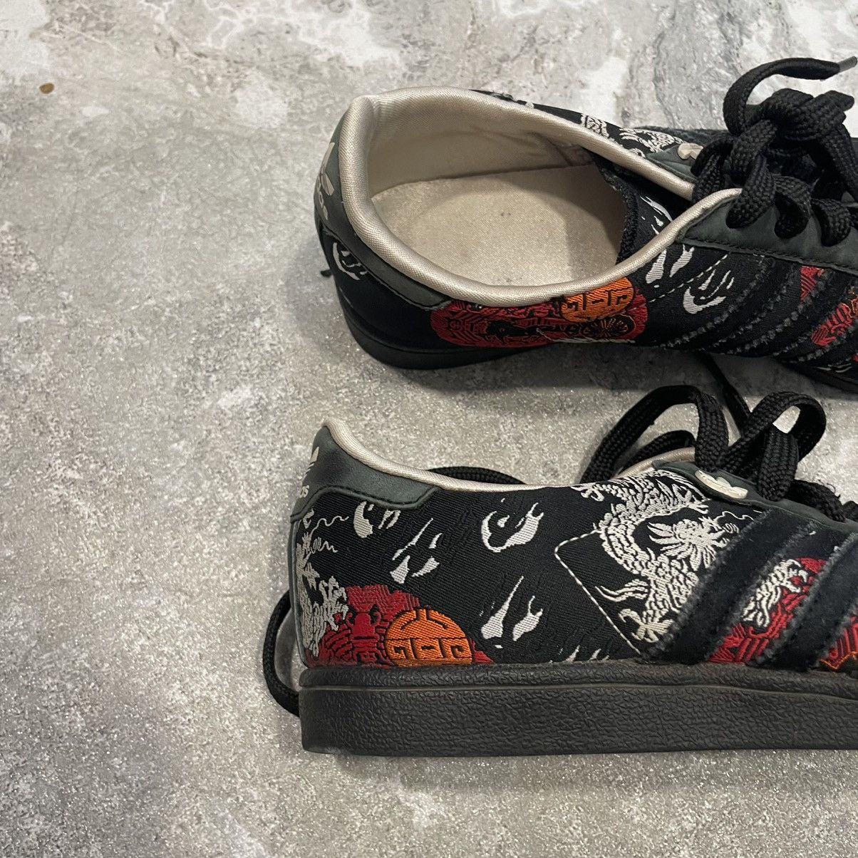 Adidas US6 RARE JAPAN NINJA Y2K SUPERSTAR MASTERMIND ADIDAS shoes Size US 6 / IT 36 - 2 Thumbnail