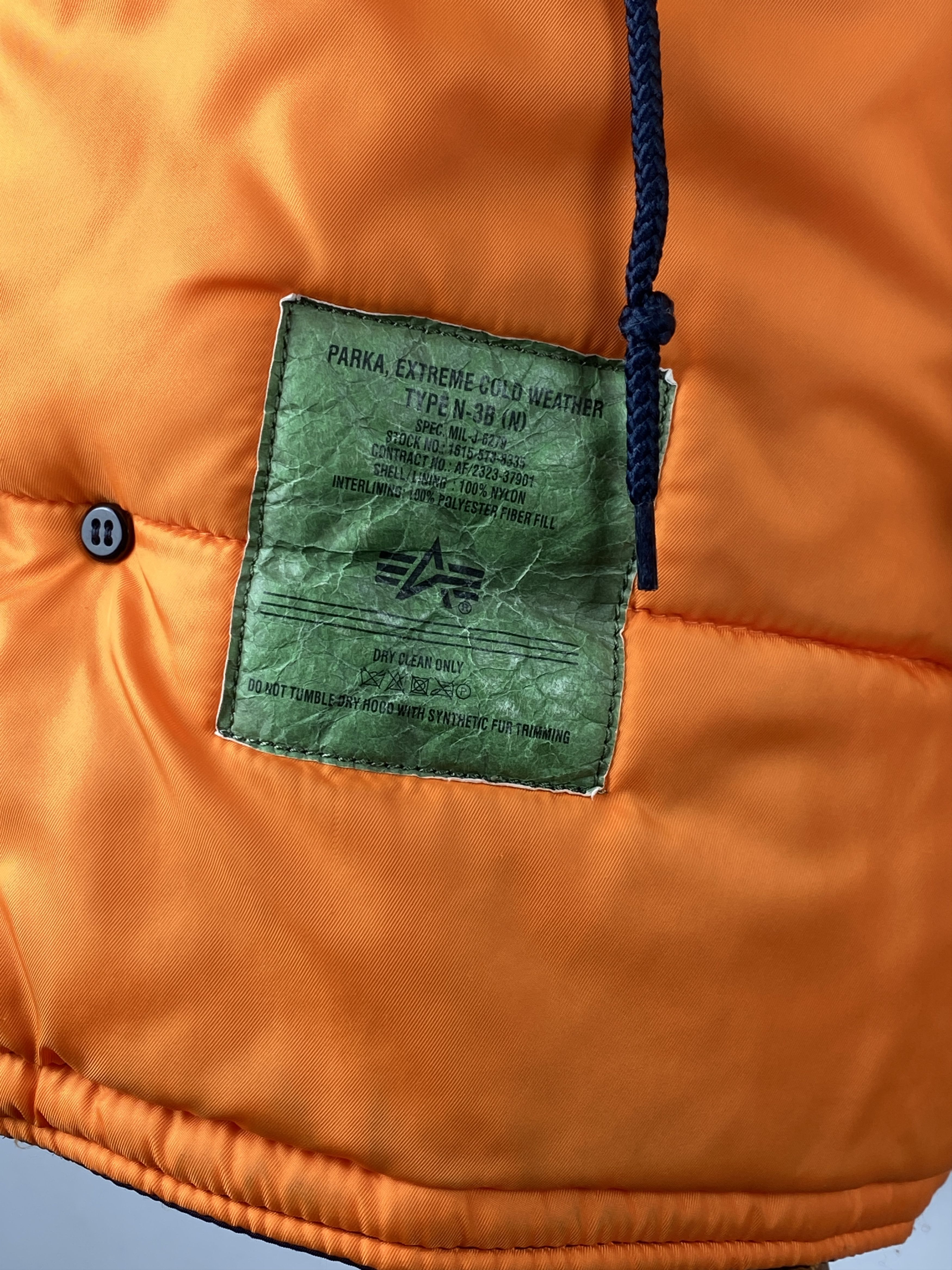 Alpha Industries Men`s ALPHA INDUSTRIES EXTREME COLD WEATHER PARKA TYPE N-3B Size US M / EU 48-50 / 2 - 16 Thumbnail