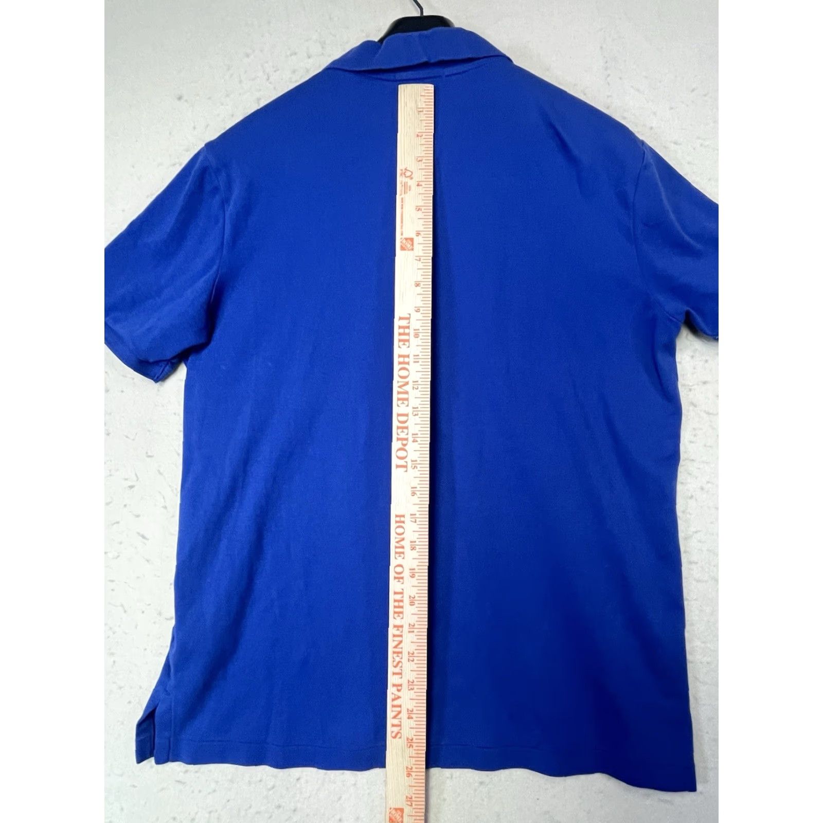 Polo Ralph Lauren Polo Ralph Lauren Polo Shirt Large Blue Men Short Sleeve Classic Fit Pockets Knit 100% Cotton Regular Size L Blue Men’s shirt Size US L / EU 52-54 / 3 - 4 Thumbnail