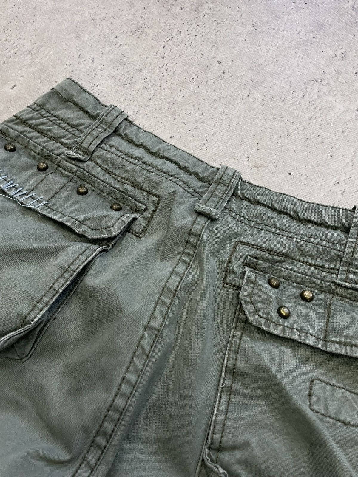 Japanese Brand Cargo baggy washed carhartt style pants wude leg y2k Size US 32 / EU 48 - 14 Thumbnail