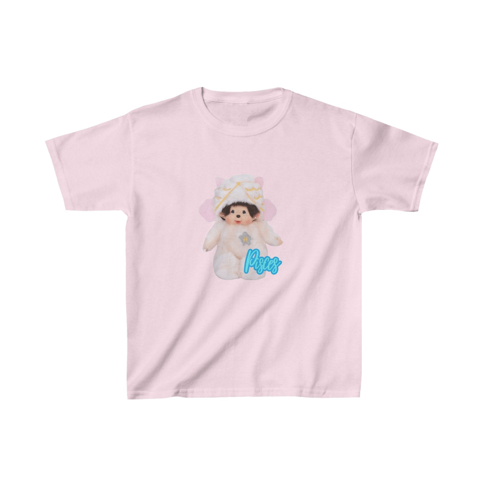 Other Pisces Monchhichi Zodiac Baby Tee Size L / US 10 / IT 46 - 1 Thumbnail