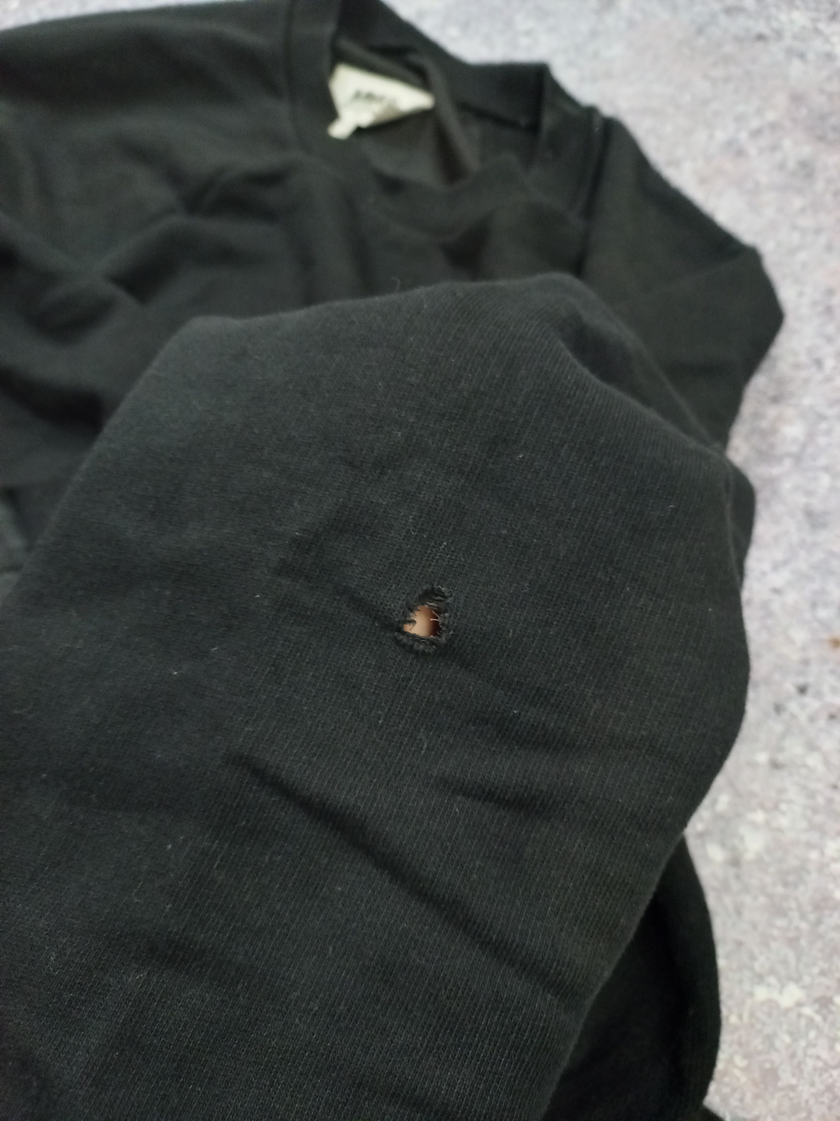 MM6 Maison Margiela MM6 Black Bow Back Sweatshirt Size L / US 10 / IT 46 - 9 Thumbnail