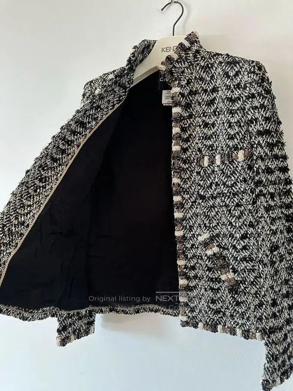Chanel Chanel Gray Wool Ladies Jacket . Size S / US 4 / IT 40 - 3 Thumbnail