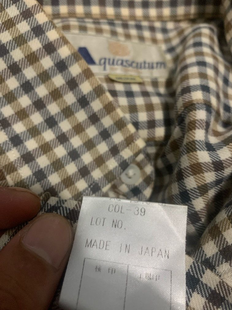 Aquascutum Vintage Aquasqutum Long shirt Original Size US M / EU 48-50 / 2 - 3 Thumbnail