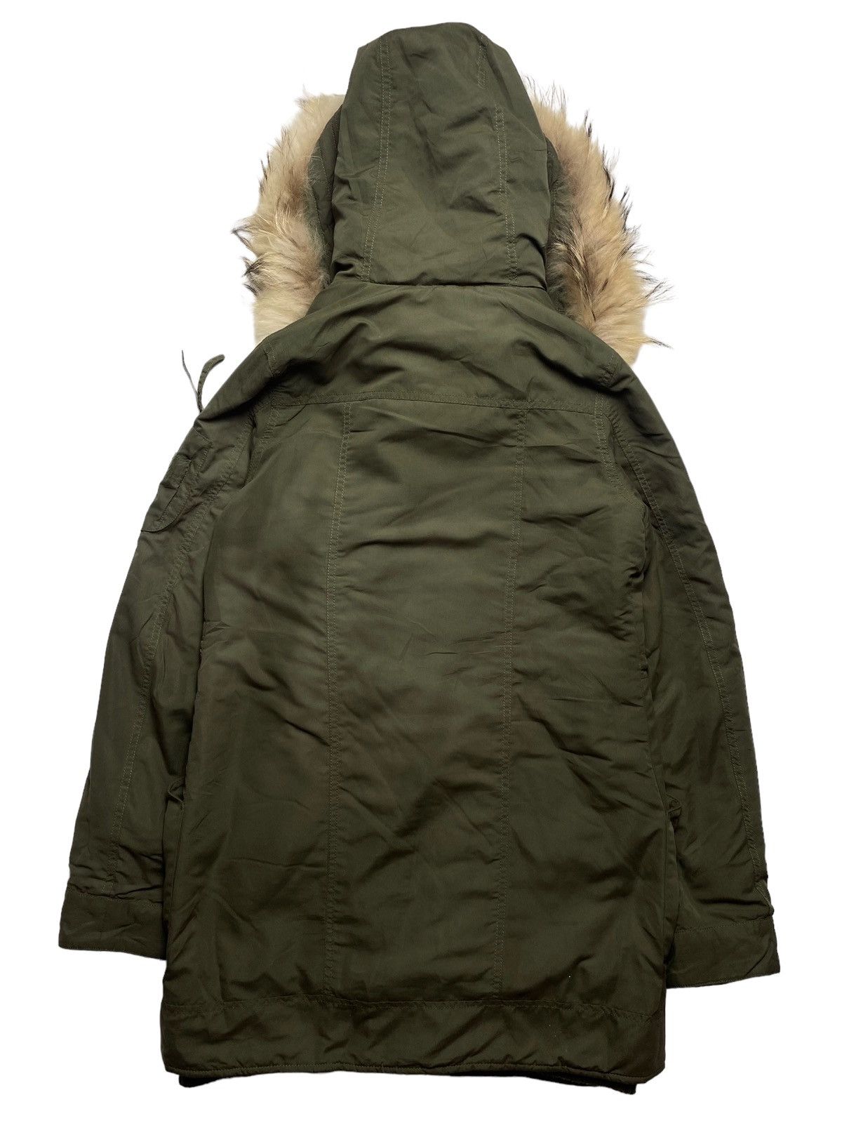If Six Was Nine 2000s SLY Product - Raccoon Fur Hoodie Cargo Jacket Size US M / EU 48-50 / 2 - 3 Thumbnail