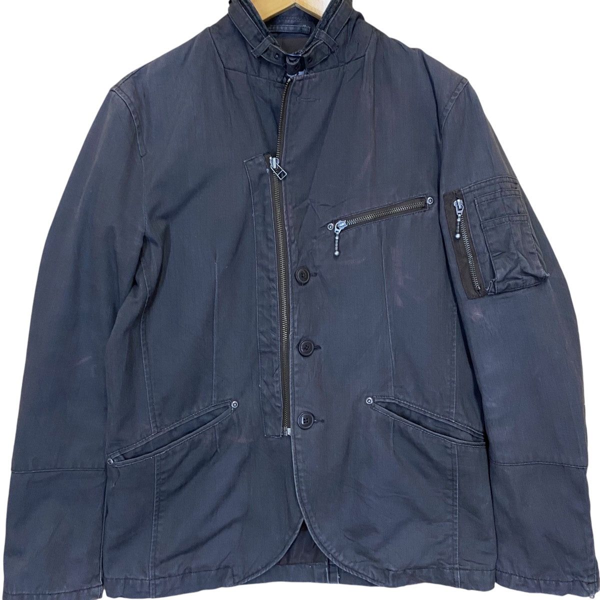 If Six Was Nine × Japanese Brand × Vintage URBAN FUNCION DESIGN LGB IF SIX WAS NINE ZIPPER JACKET Size US M / EU 48-50 / 2 - 7 Thumbnail