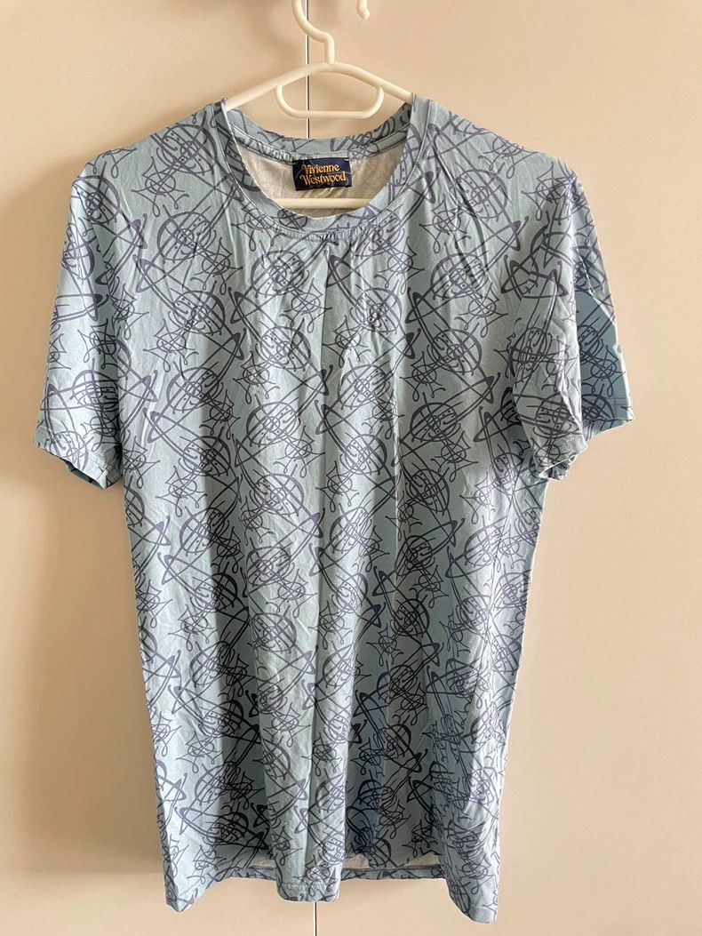Vivienne Westwood Vivienne Westwood Blue Planet short-sleeved T-shirt Size M / US 6-8 / IT 42-44 - 2 Thumbnail