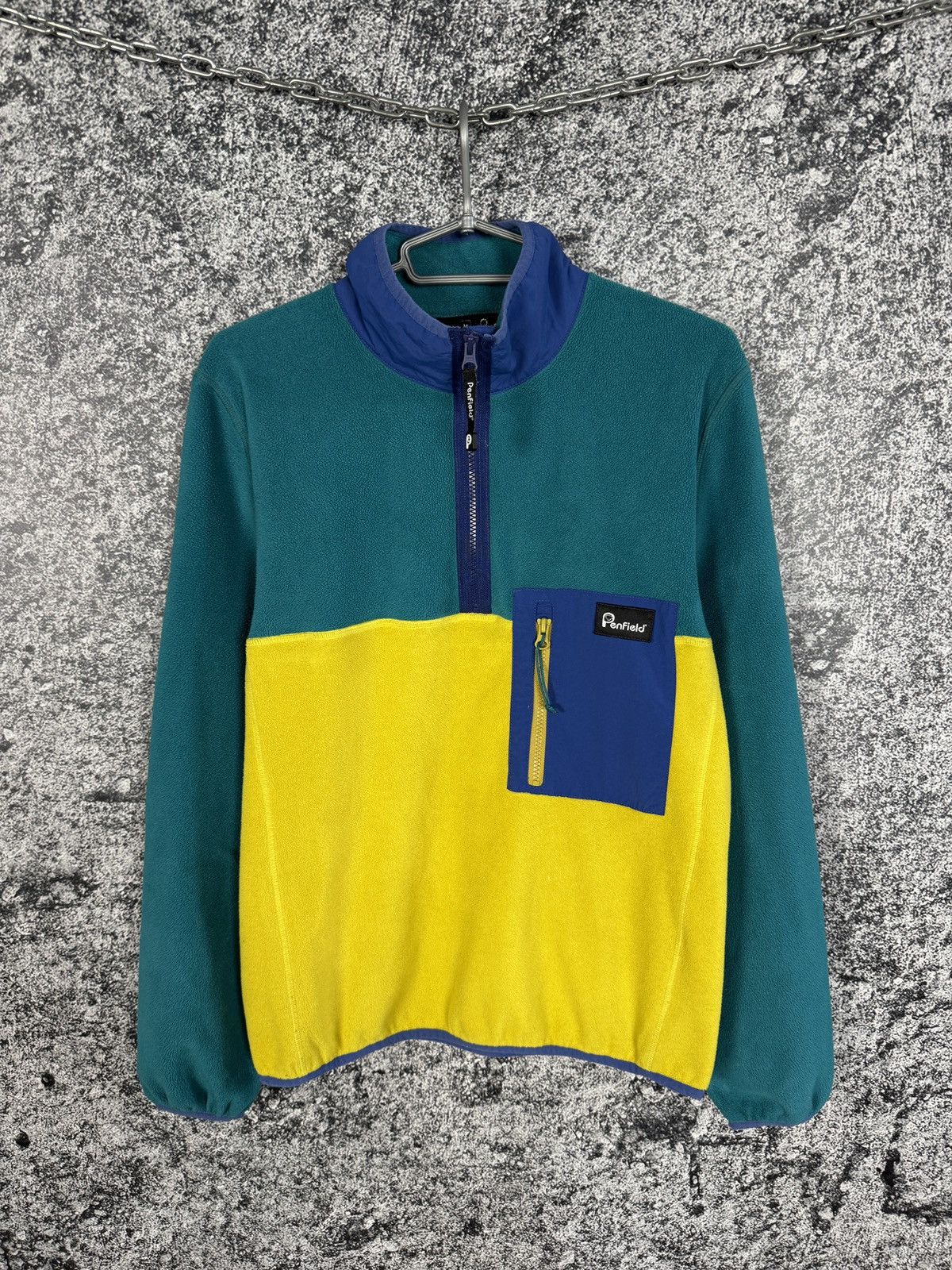 Penfield PENFIELD Hynes Fleece Zip Neck Pullover Sweatshirt Size M Size US M / EU 48-50 / 2 - 1 Thumbnail