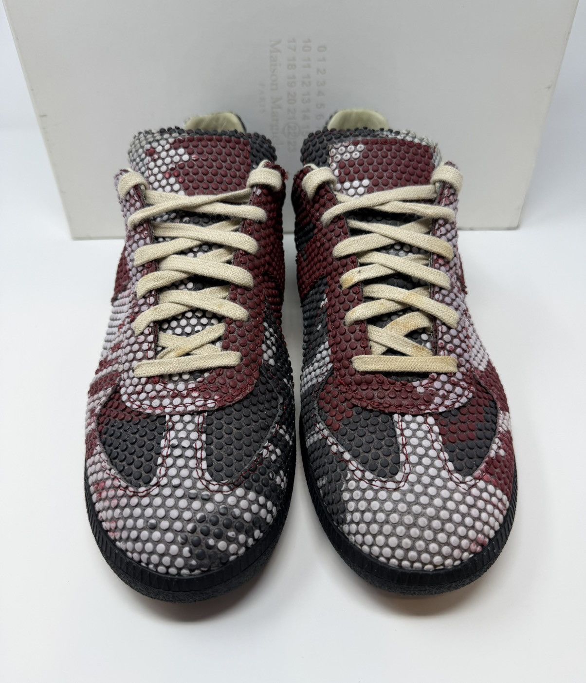 Maison Margiela Maison Margiela Replica GAT Snakeskin Rubber Sneaker Size US 9 / EU 42 - 2 Thumbnail
