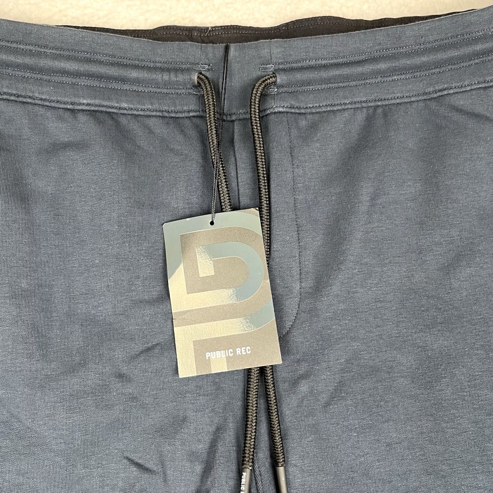 Vintage NWT Public Rec Weekend Joggers Men Blue Cotton Drawstring Pants 40x30 Size US 40 / EU 56 - 2 Thumbnail