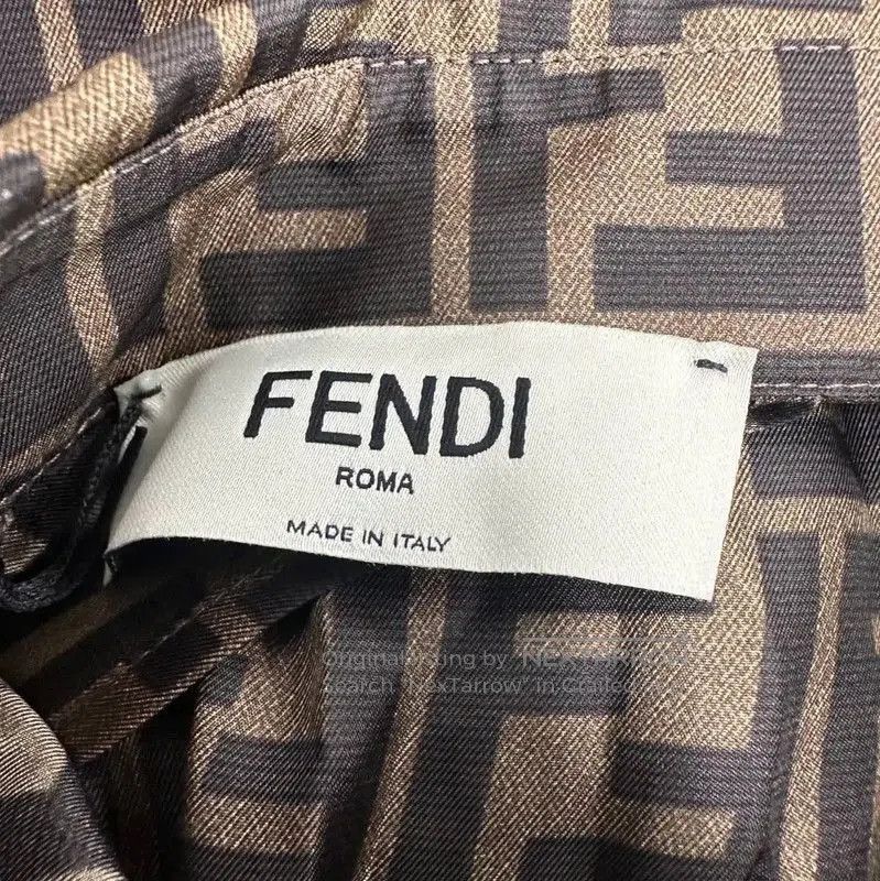 Fendi Fendi Khaki XXL Women's Dress . Size XXL / US 16-18 / IT 52-54 - 4 Thumbnail