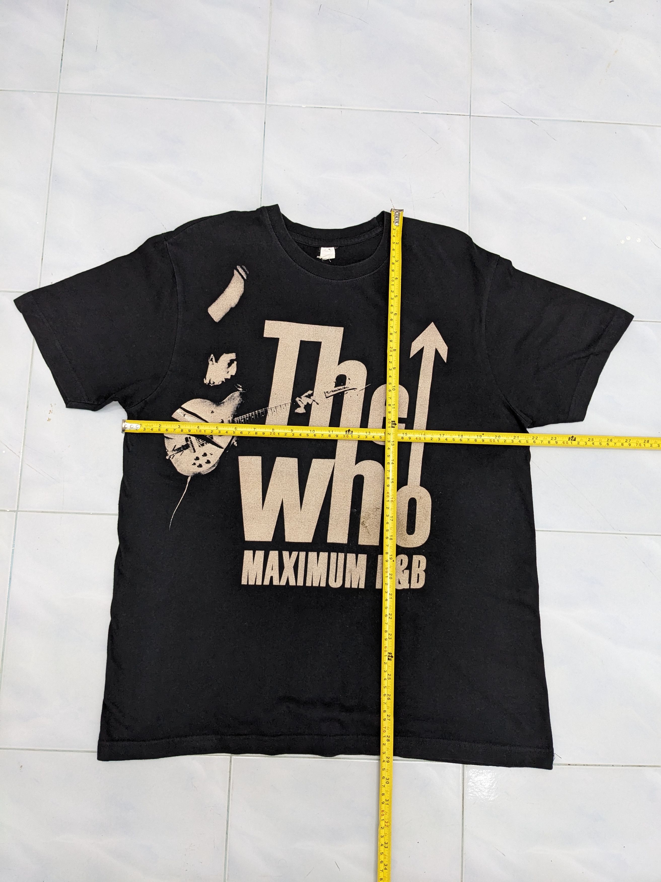 Band Tees VINTAGE Y2K THE WHO ROCK BAND Size US L / EU 52-54 / 3 - 7 Thumbnail