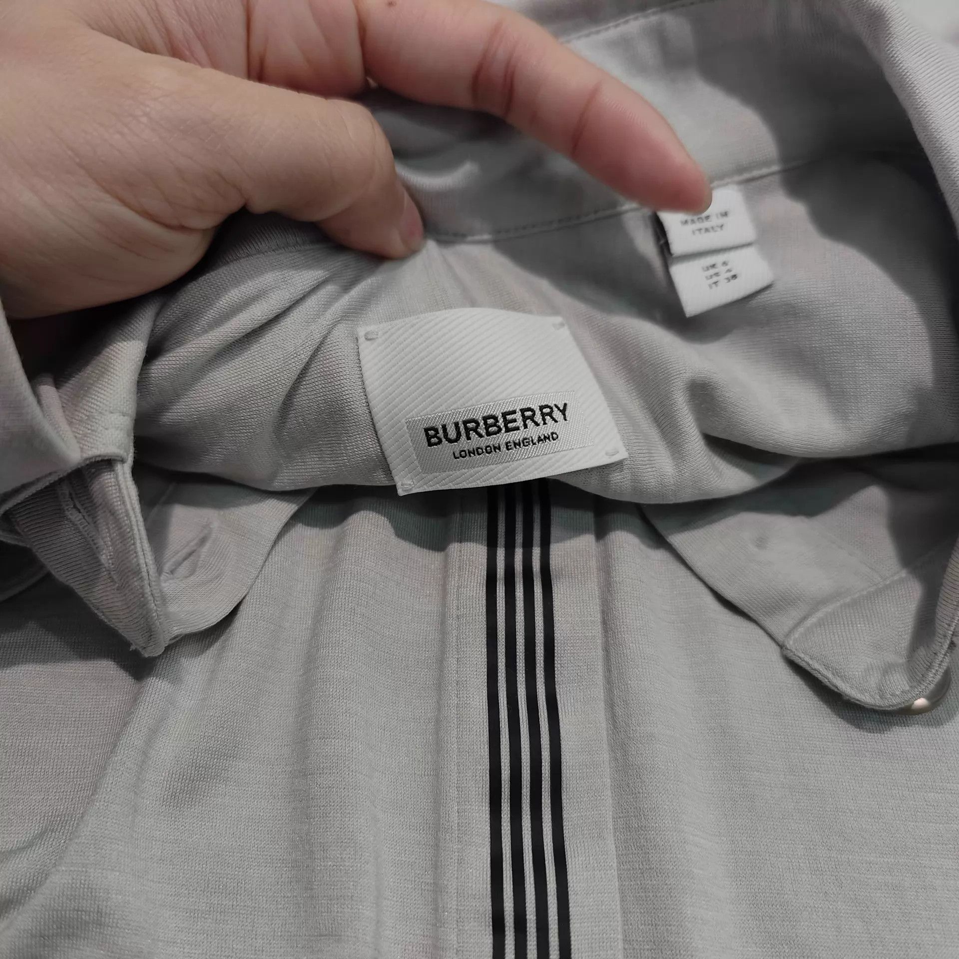 Burberry Burberry Wool Silk Blend Shirt Jacket UK6 Size S / US 4 / IT 40 - 4 Thumbnail